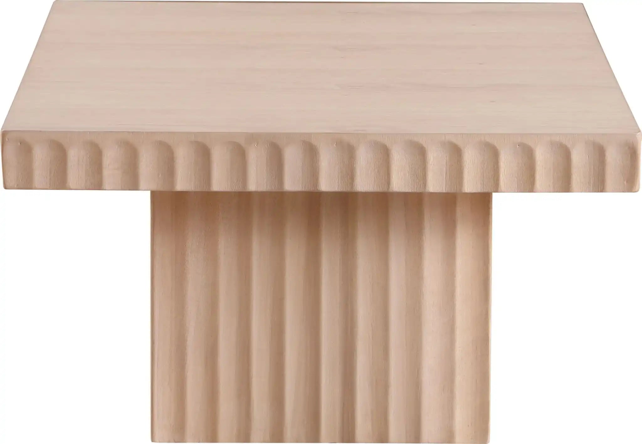 Spencer - 12" Oak Veneer Coffee Table