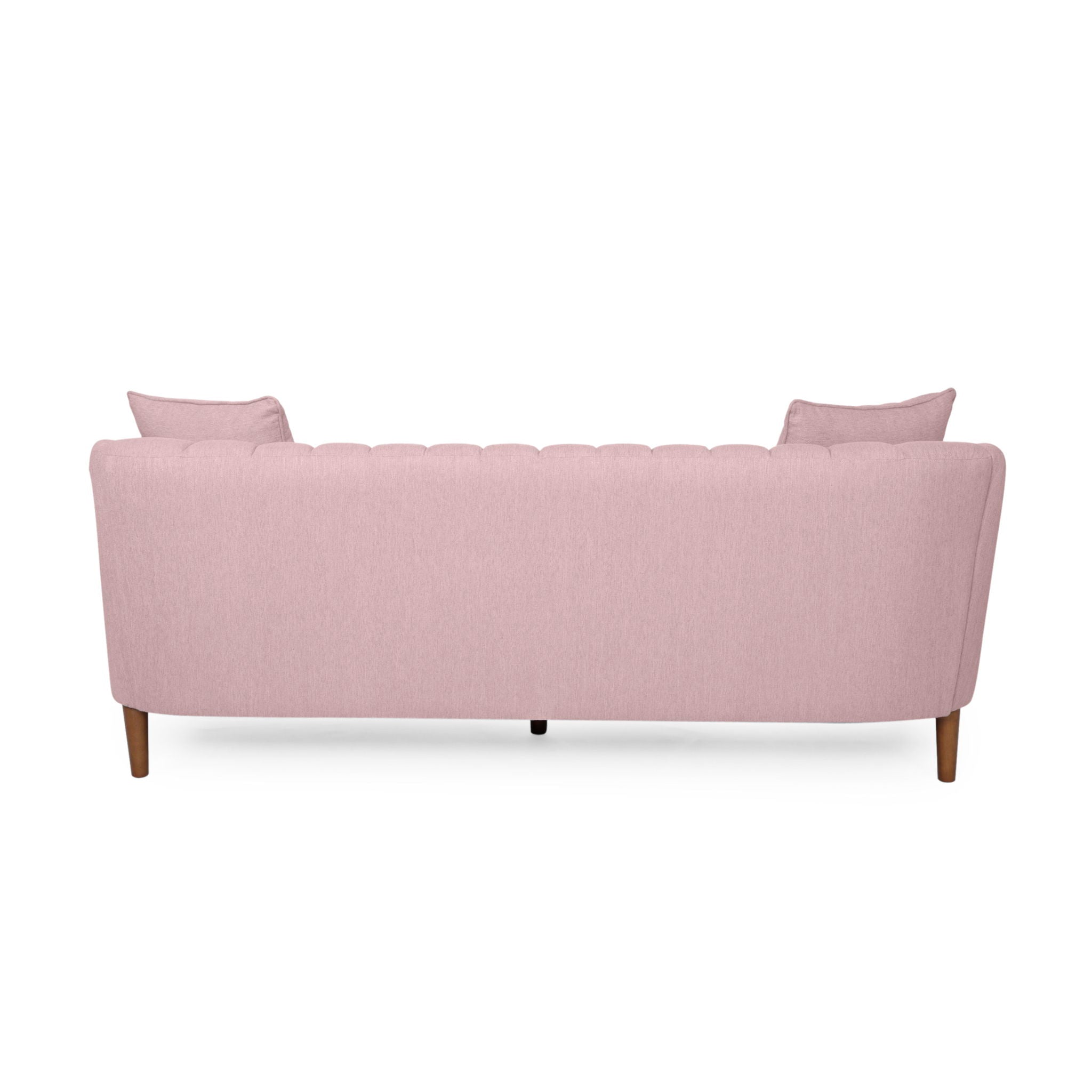 Contemporary 3 Seater Sofa With Plush Accents