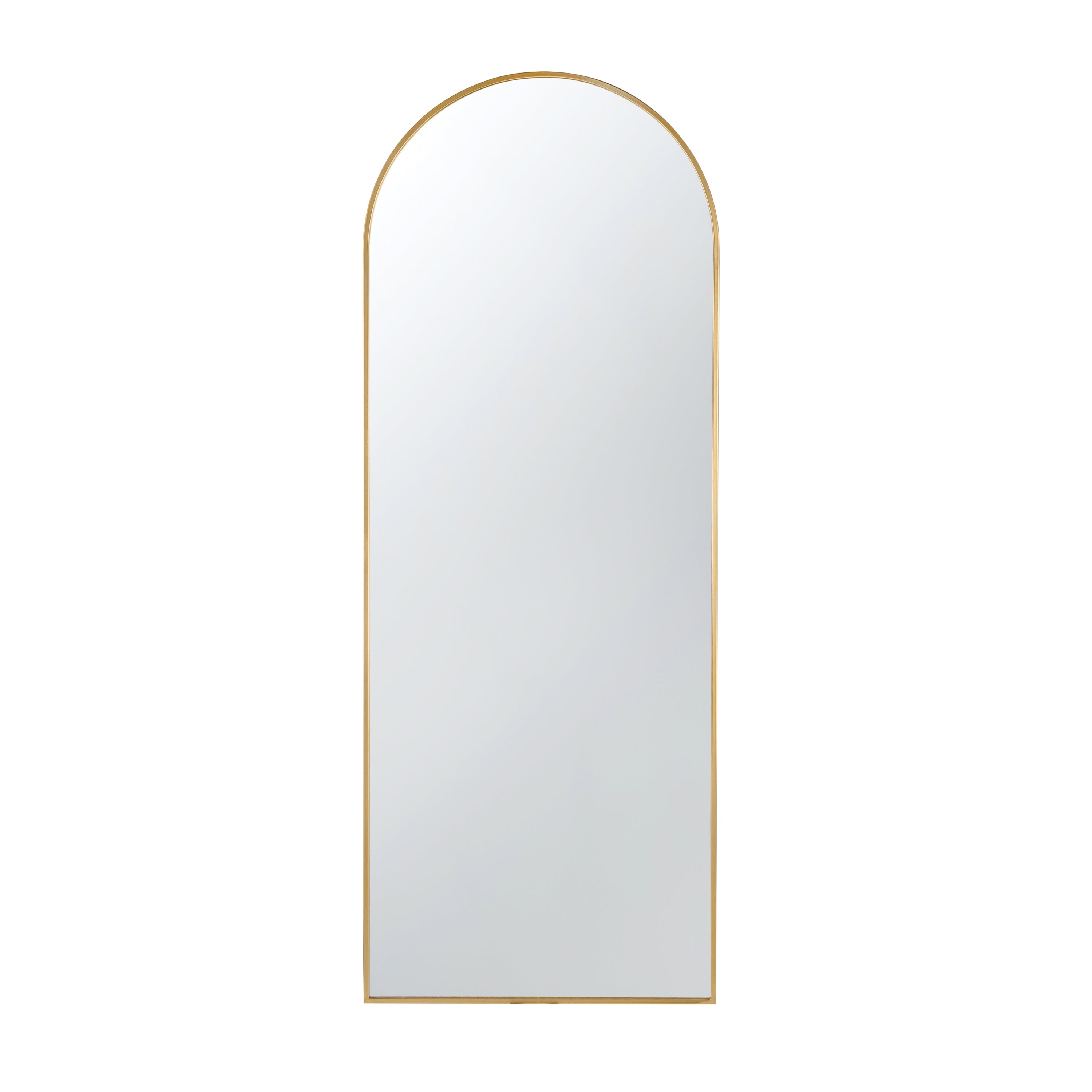 28x1x74' Celine Gold Arch Body Mirror