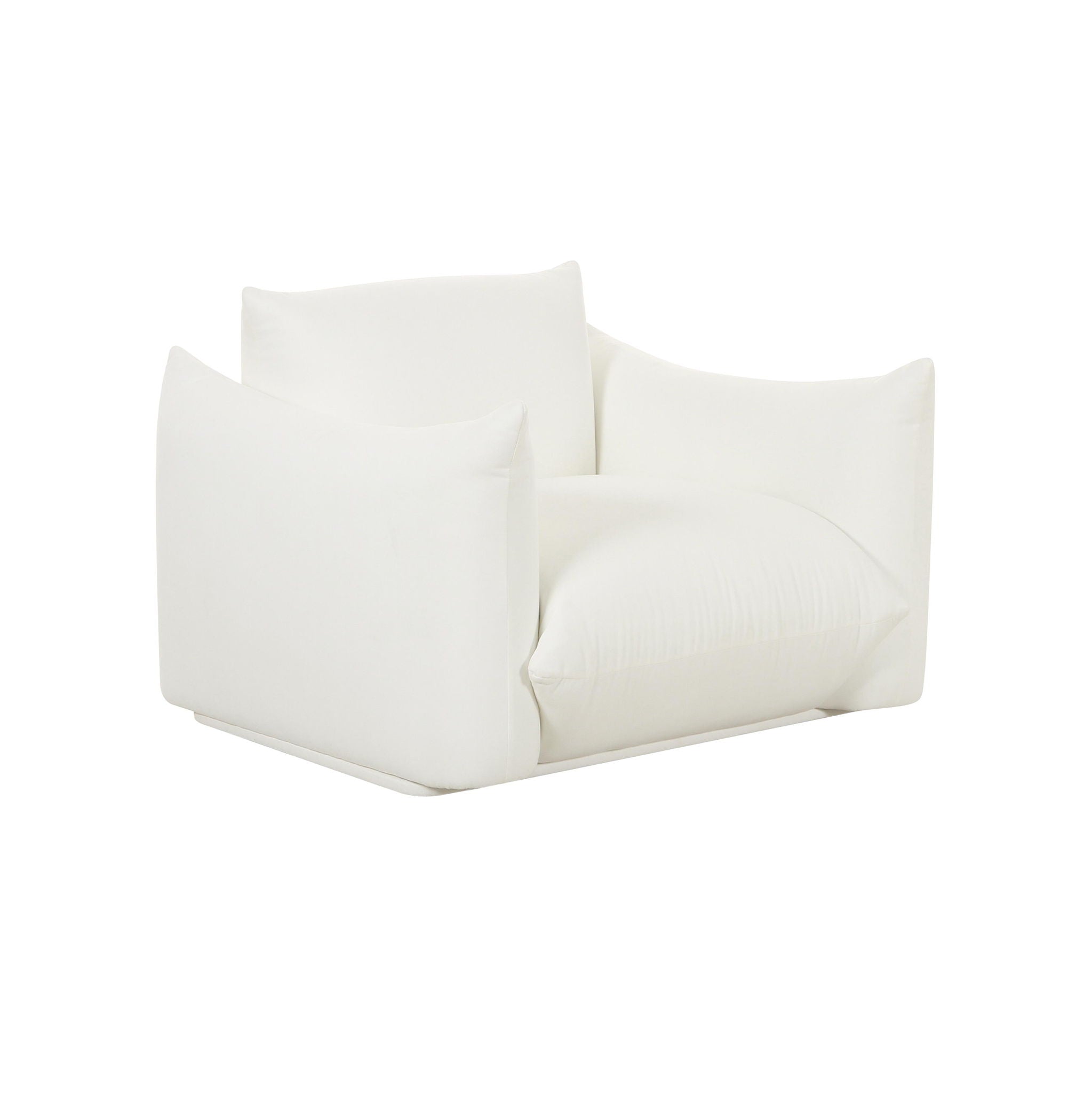 Saint Tropez - Stuffed Armchair - White