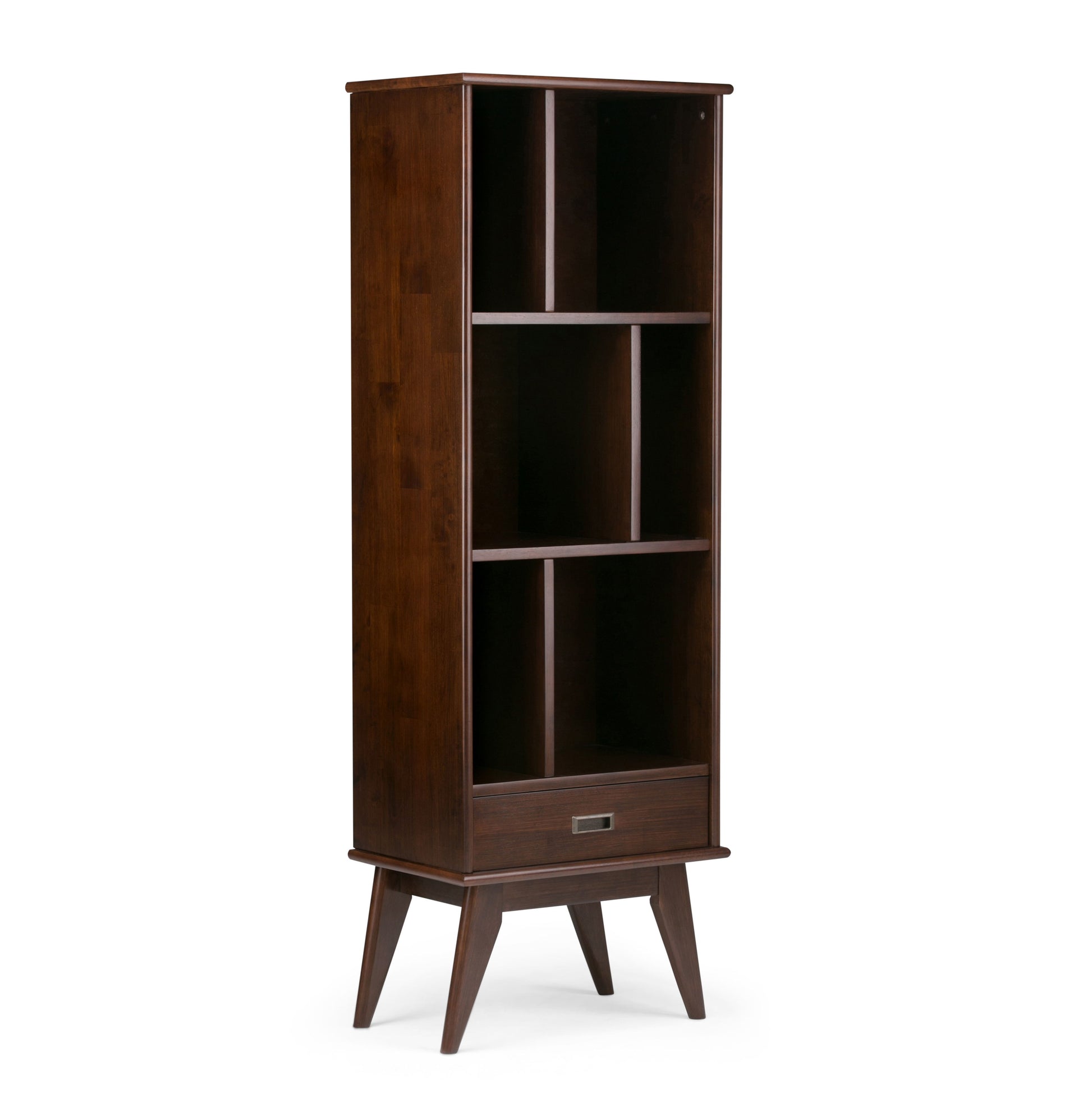 Draper - Mid Century Wide Bookcase And Storage Unit - Best Buy Furniture