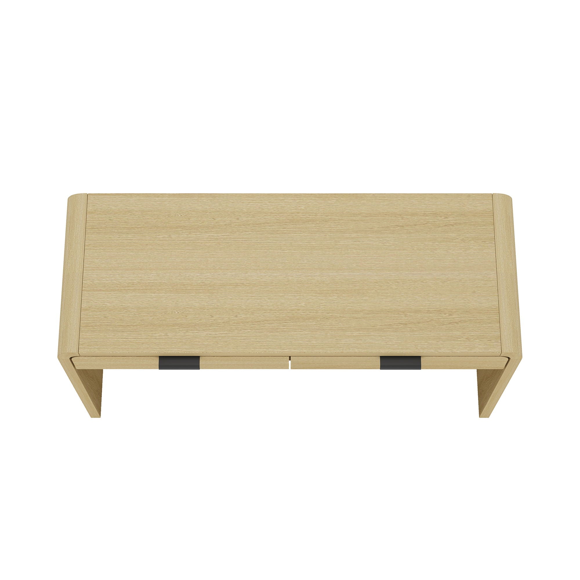 Grace - Office Desk & 2 Drawers - Oak