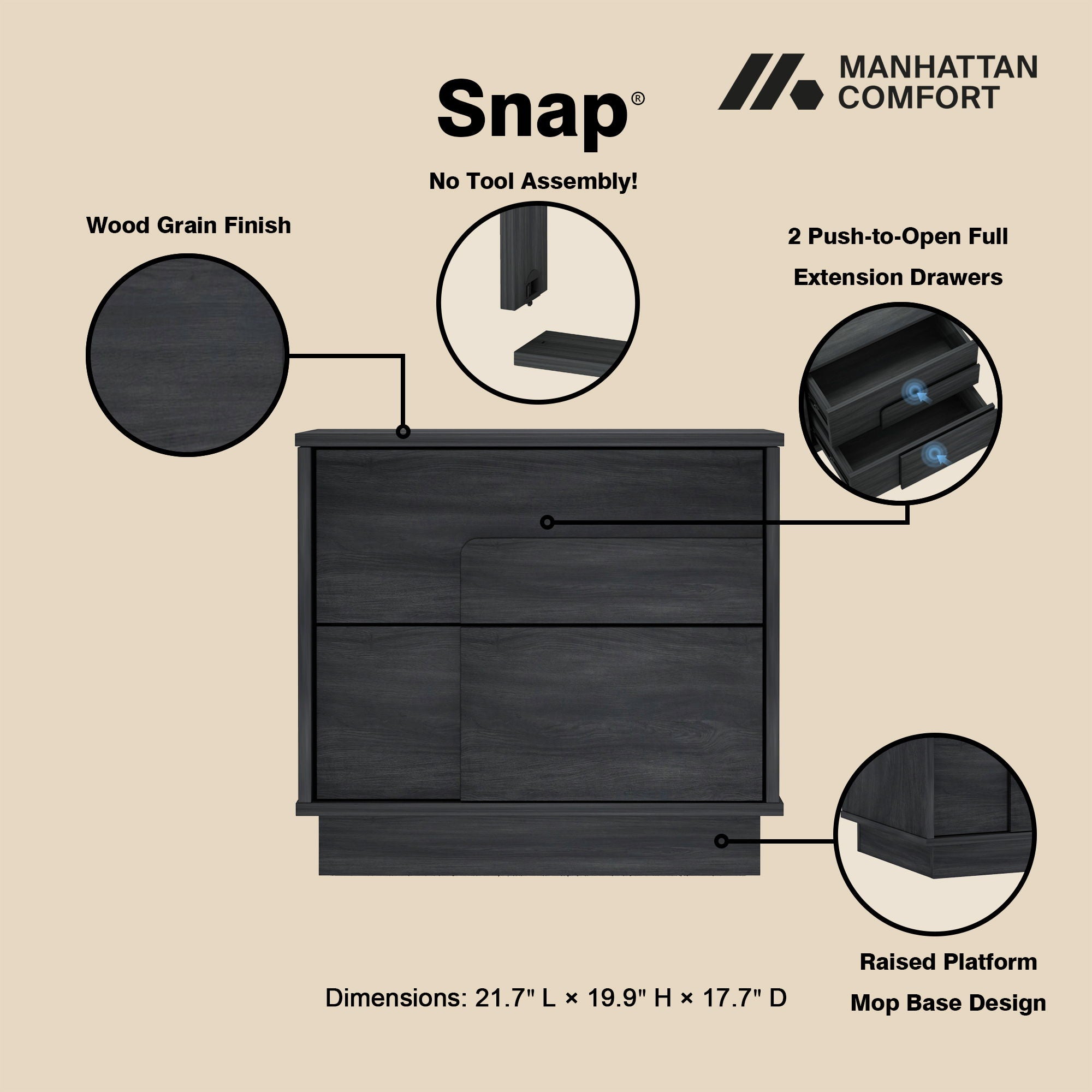 Horizon - Nightstand