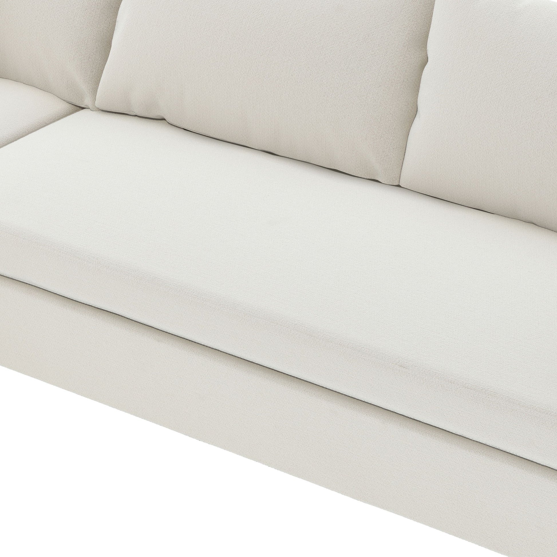 Modular Sectional Reversible U Shaped Couch Set, Free Combination Minimalist Style, Oversized 8 Seat Convertible Sofa - Best Buy Furniture