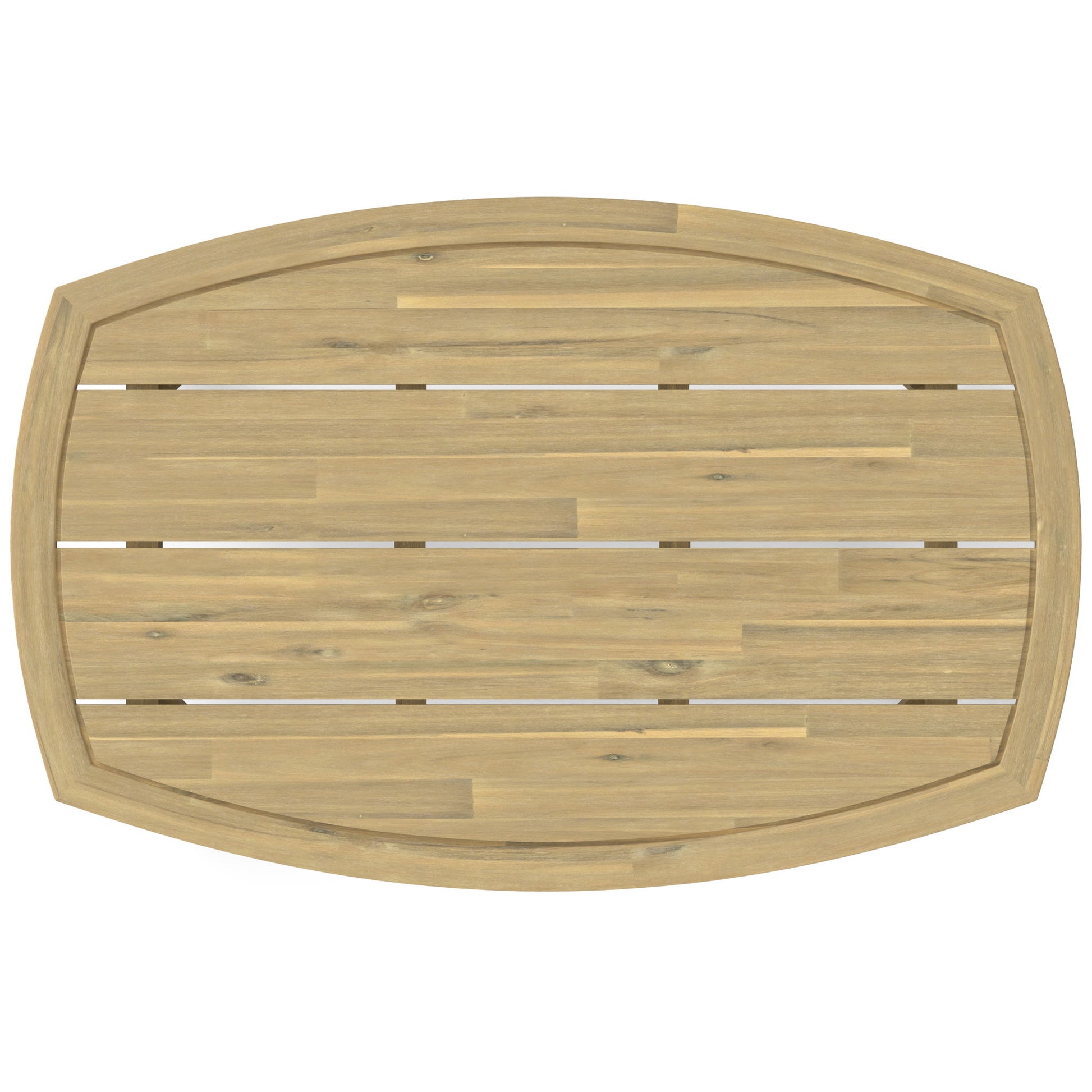 Parkside - Outdoor Coffee Table - Light Teak - Best Buy Furniture