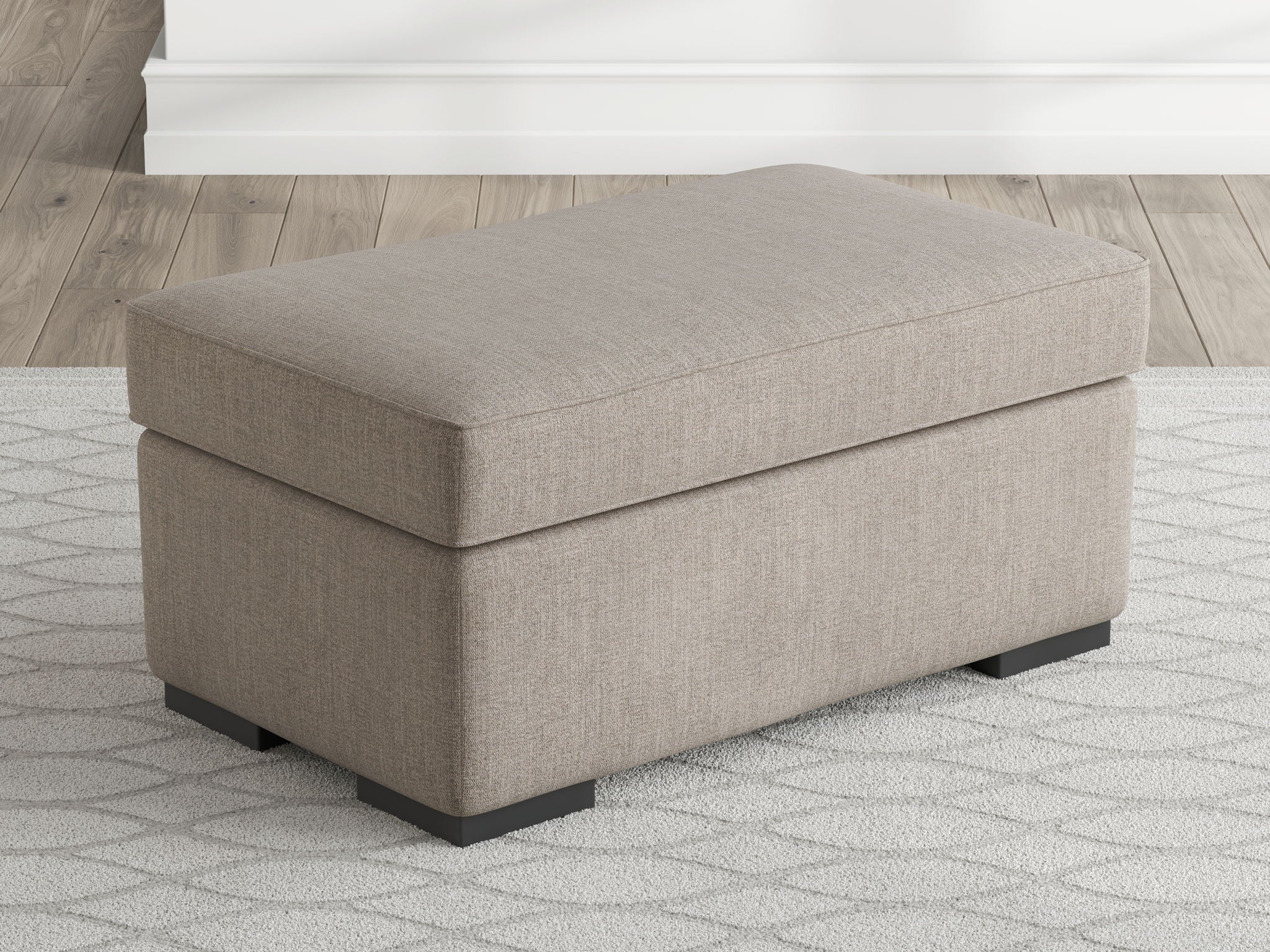Sararose - Ottoman - Heather - Best Buy Furniture