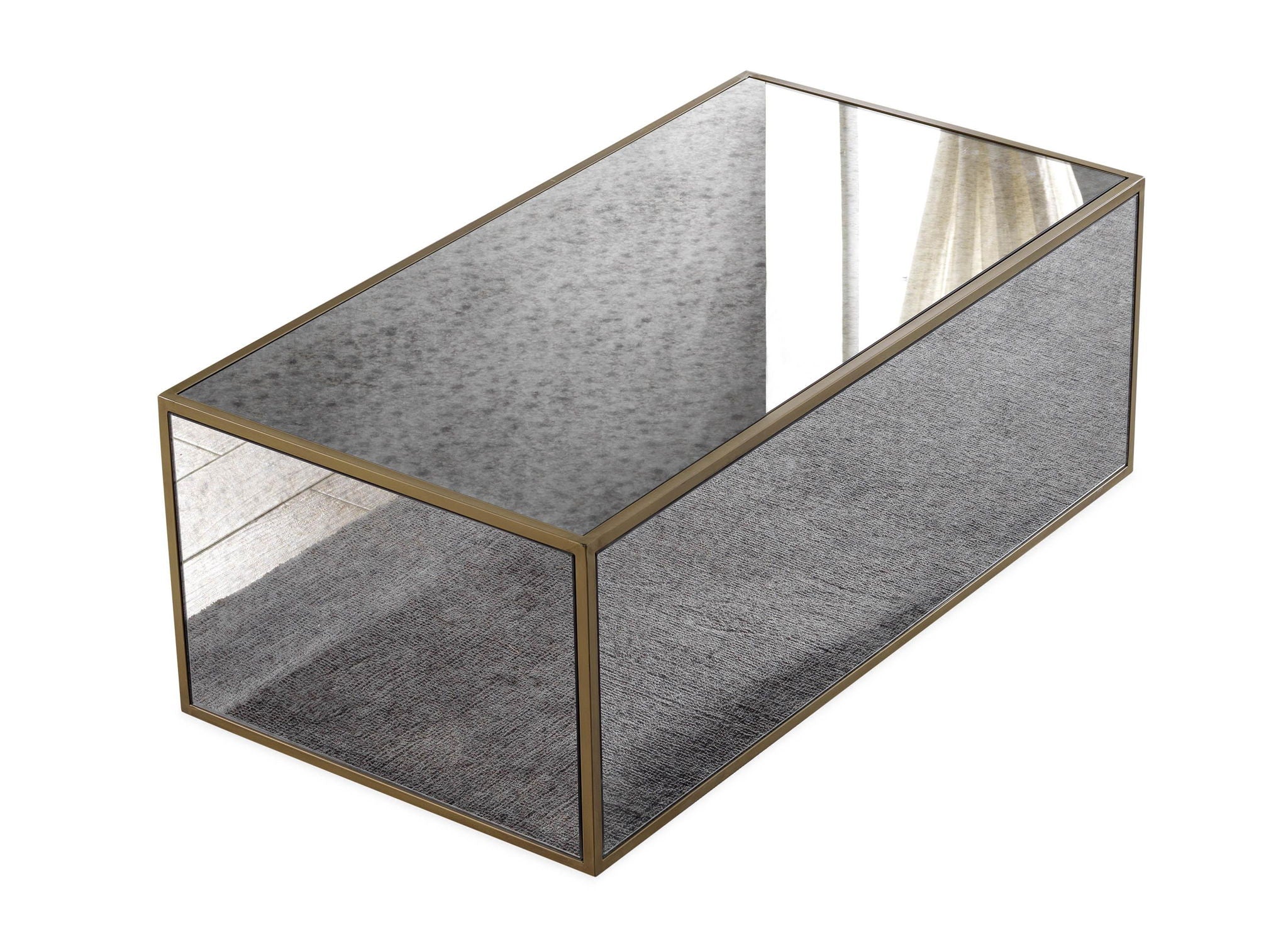 Lana - Mirrored Coffee Table