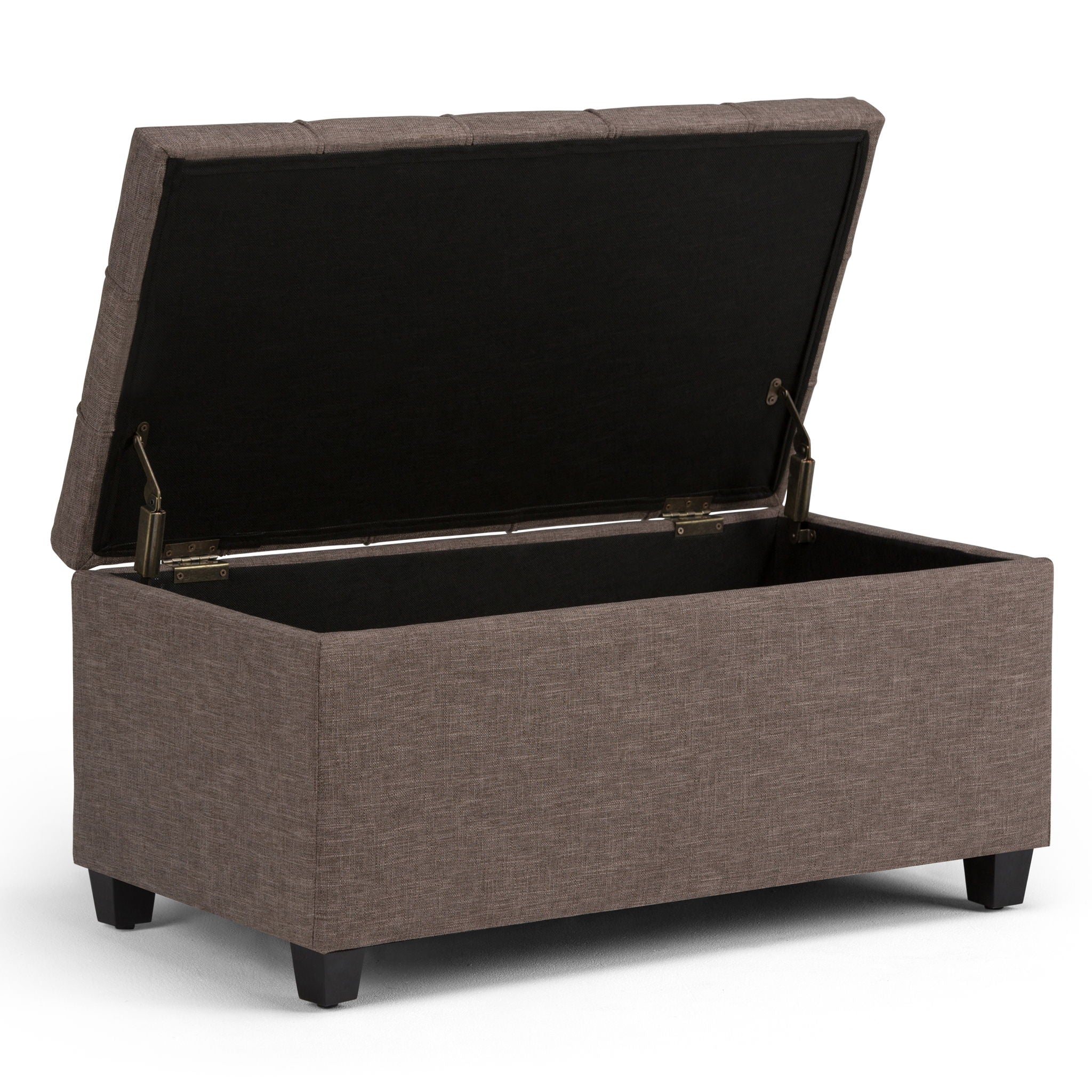 Sienna - Upholstered Storage Ottoman Bench - Best Buy Furniture