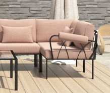 Rajni - Patio Cushion For Wedge - Pink