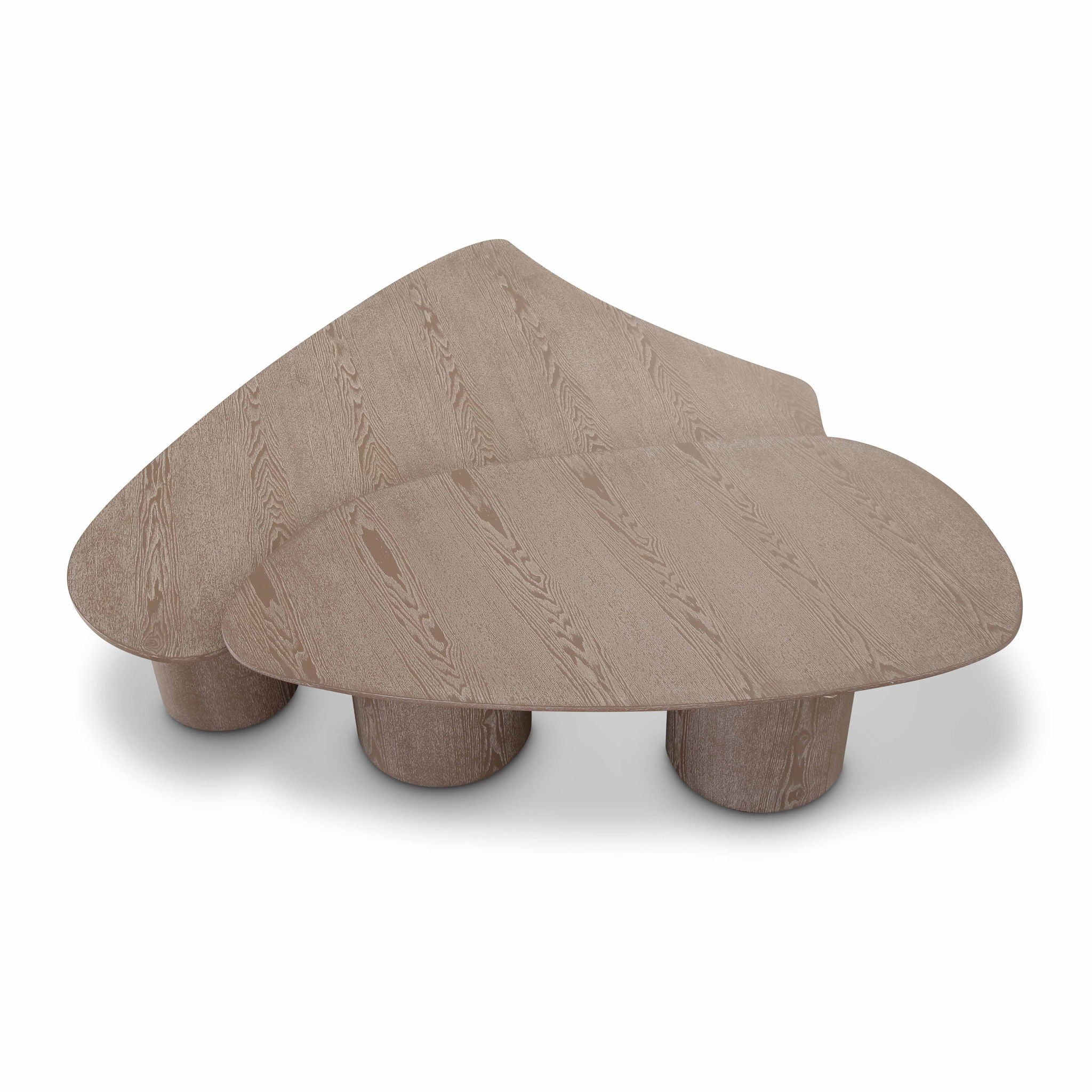 Rhema - Nesting Coffee Table (Set of 2) - Washed Ash