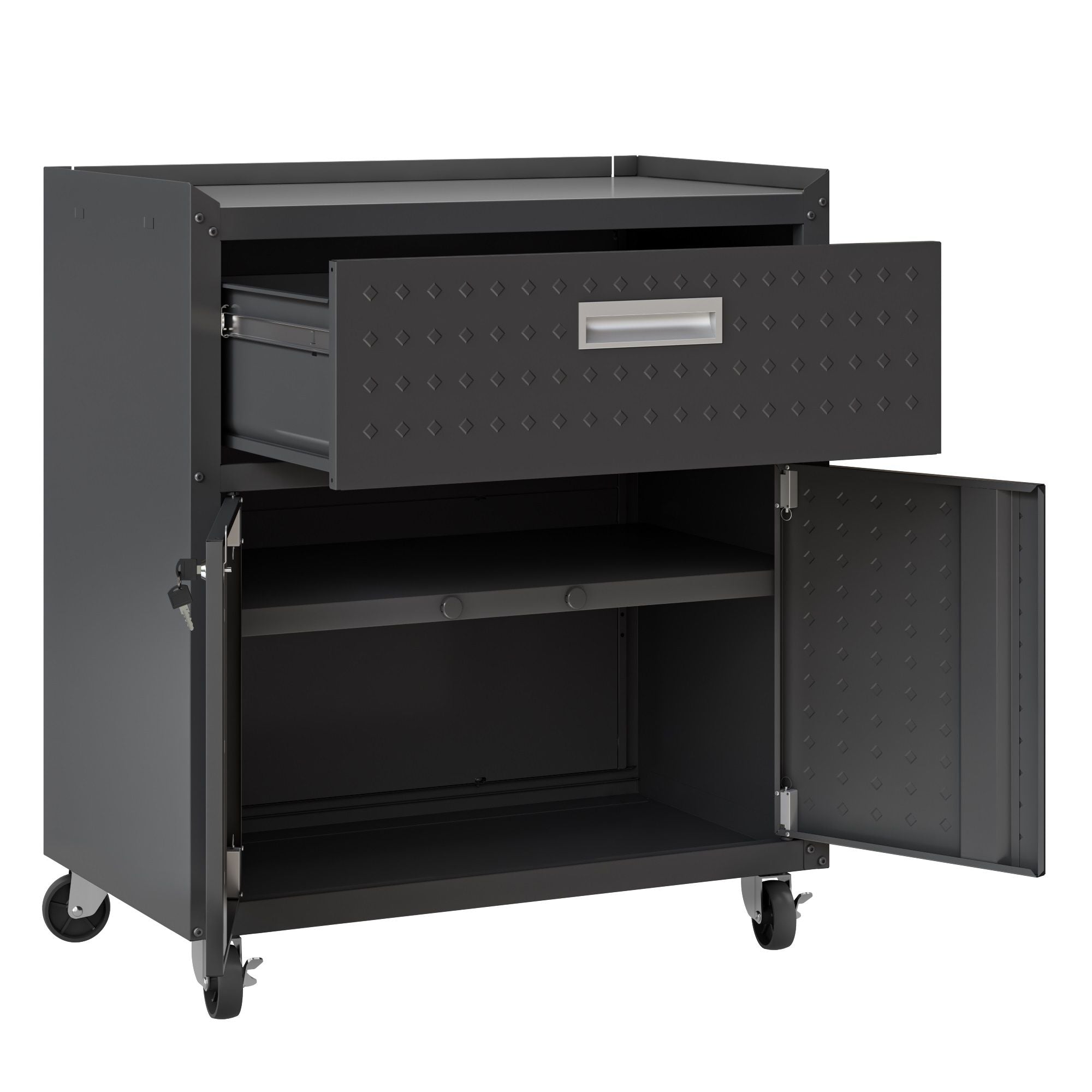 Fortress - Mobile Design Garage Cabinet