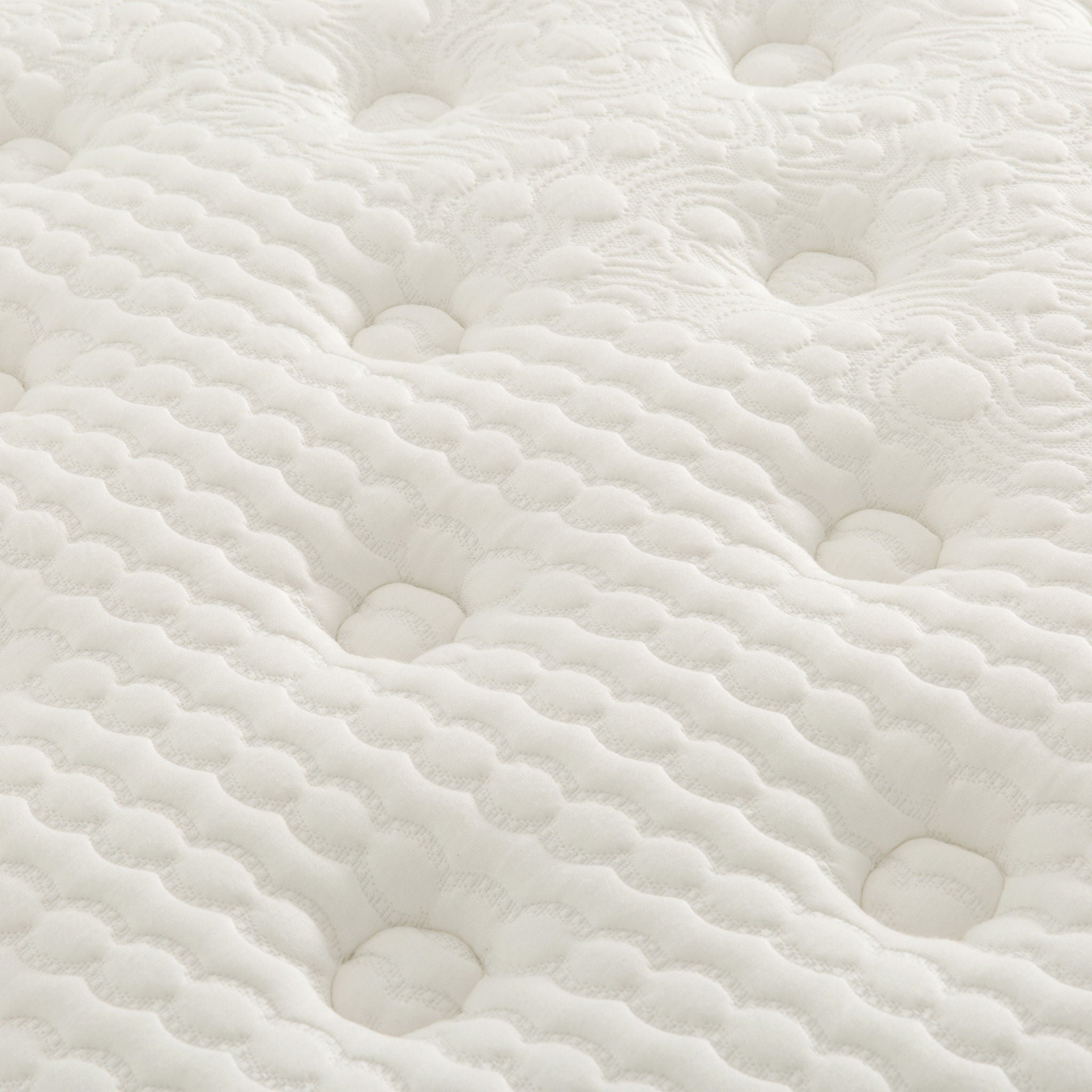 Premium 16" Queen Size Hybrid Mattress In A Box Plush Gel Memory Foam Top With Cooling Technology - Gray / White