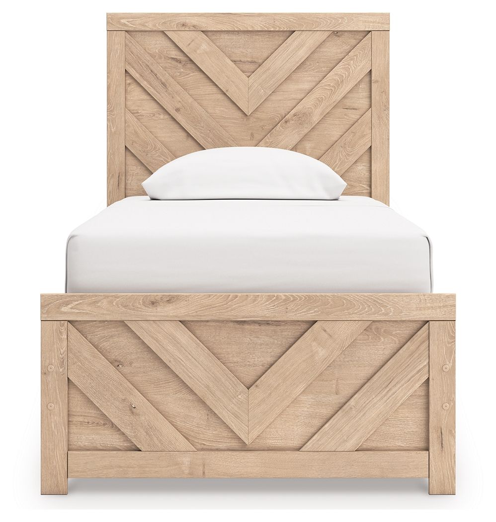 Sanginlane - Panel Bedroom Set - Best Buy Furniture