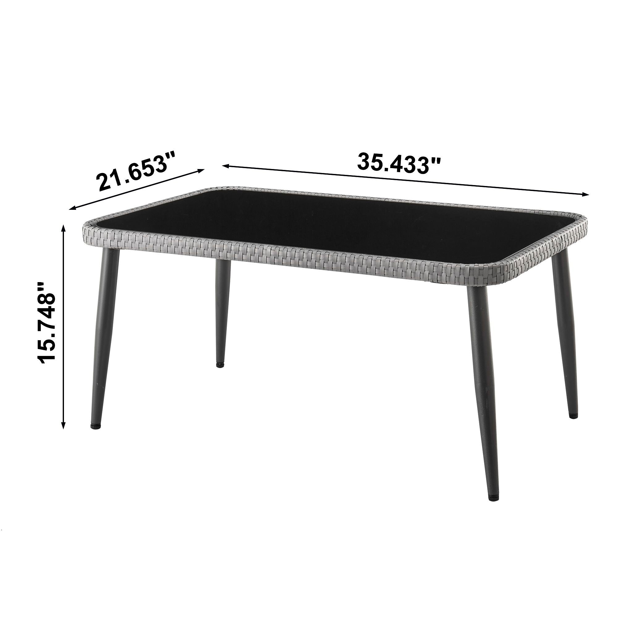 Portofino - 4 Piece Outdoor Conversation Set