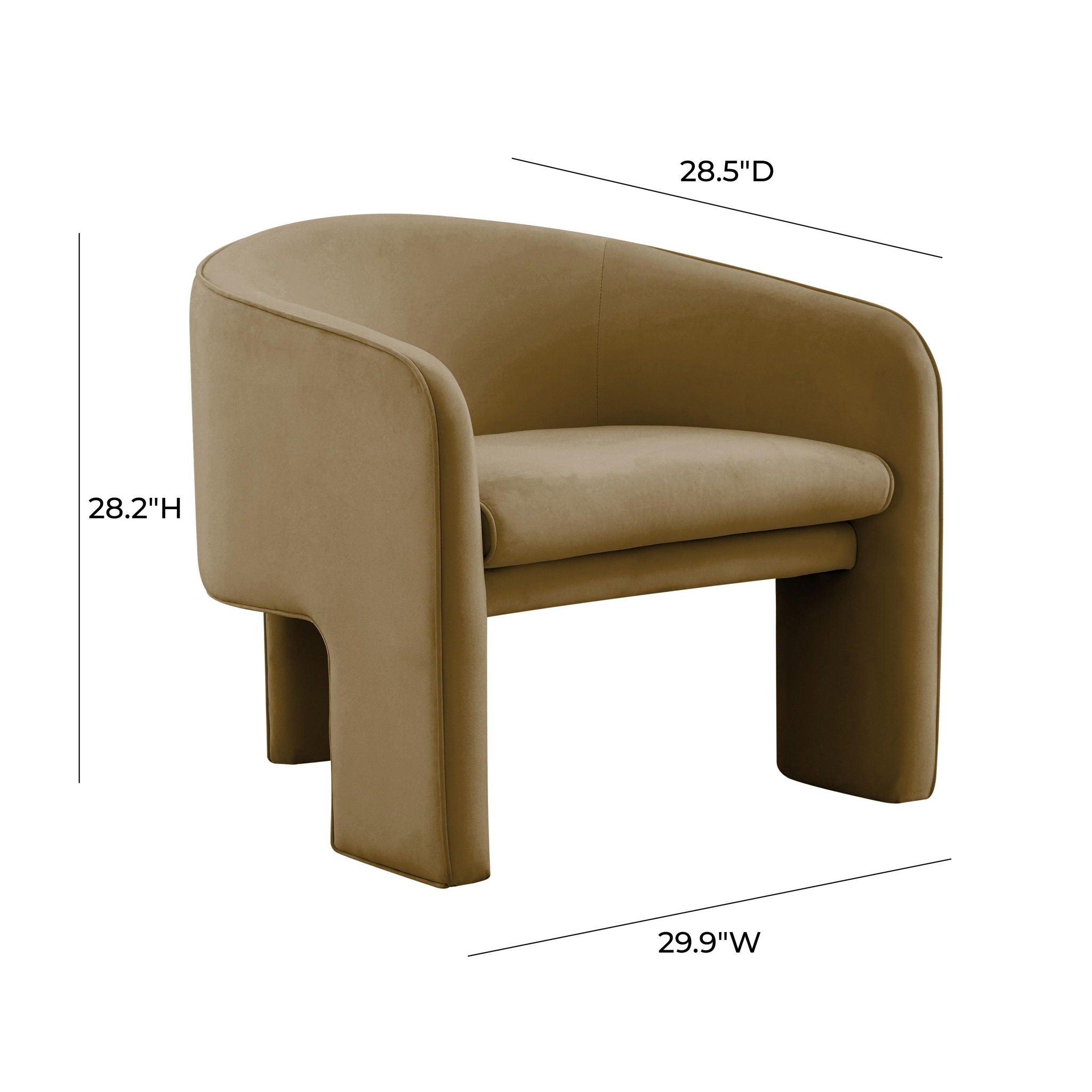 Marla - Velvet Accent Chair