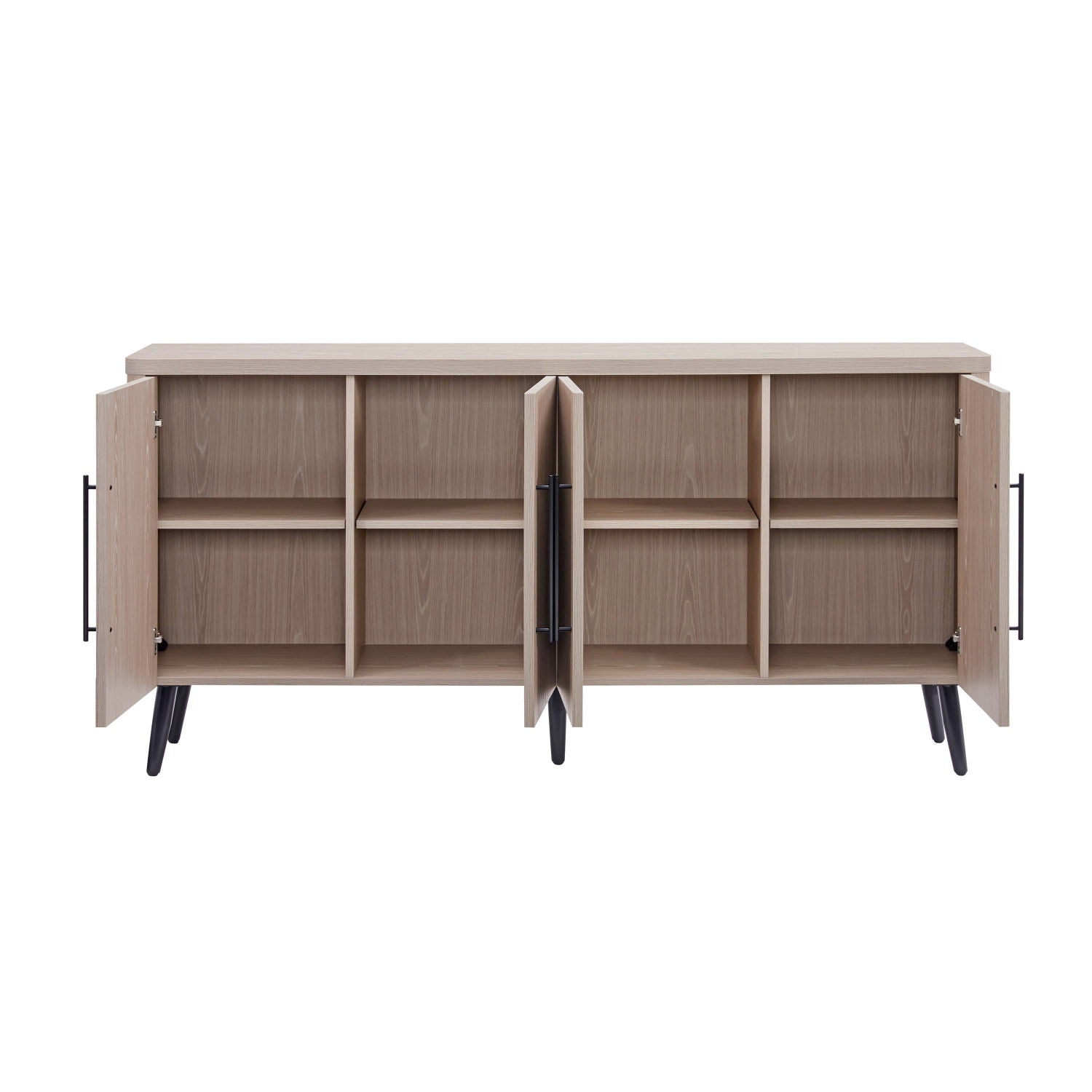 Jodie - Fluted Sideboard - Oak