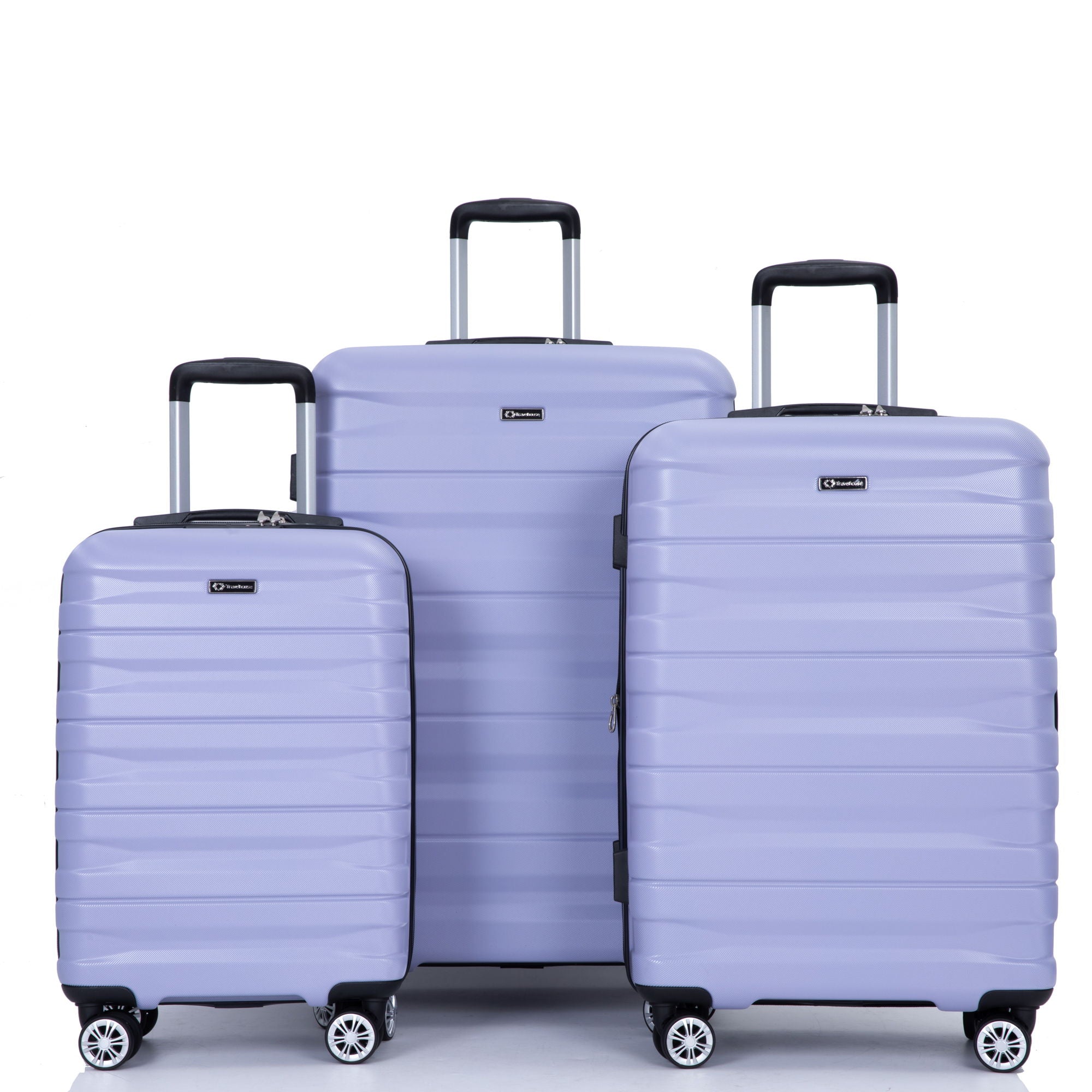 3 Piece Luggage Sets Lightweight & Durable Expandable Suitcase With Two Hooks