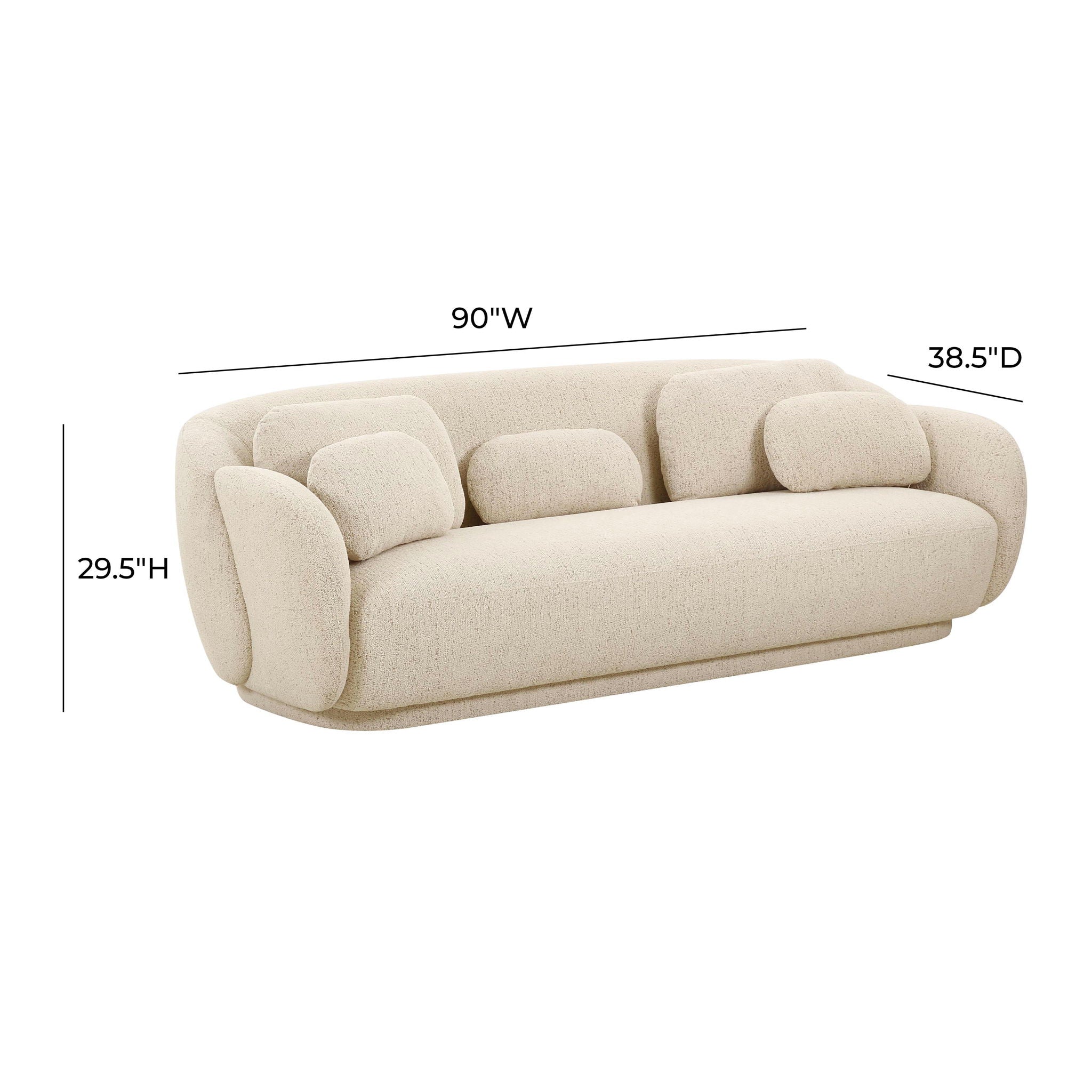 Misty - Boucle Sofa