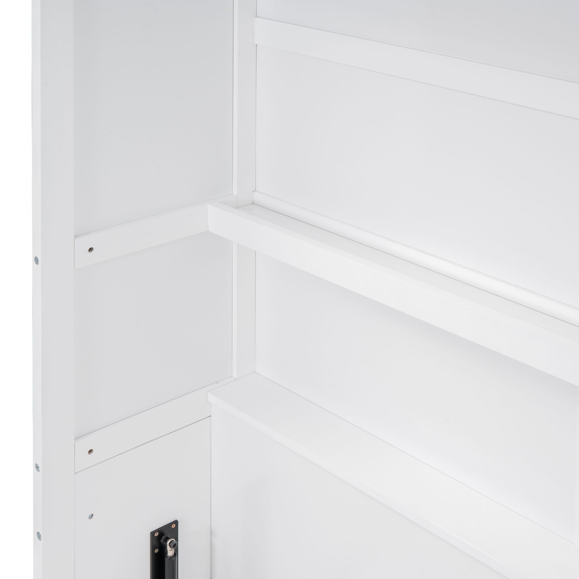 Murphy Wall Bed With Shelves, Space Saving