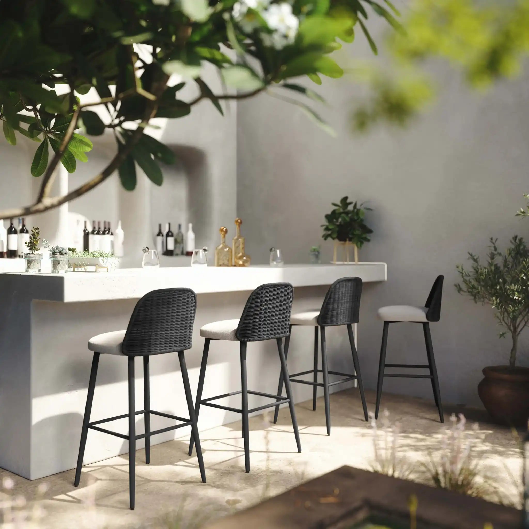 Alexa - Outdoor Barstool