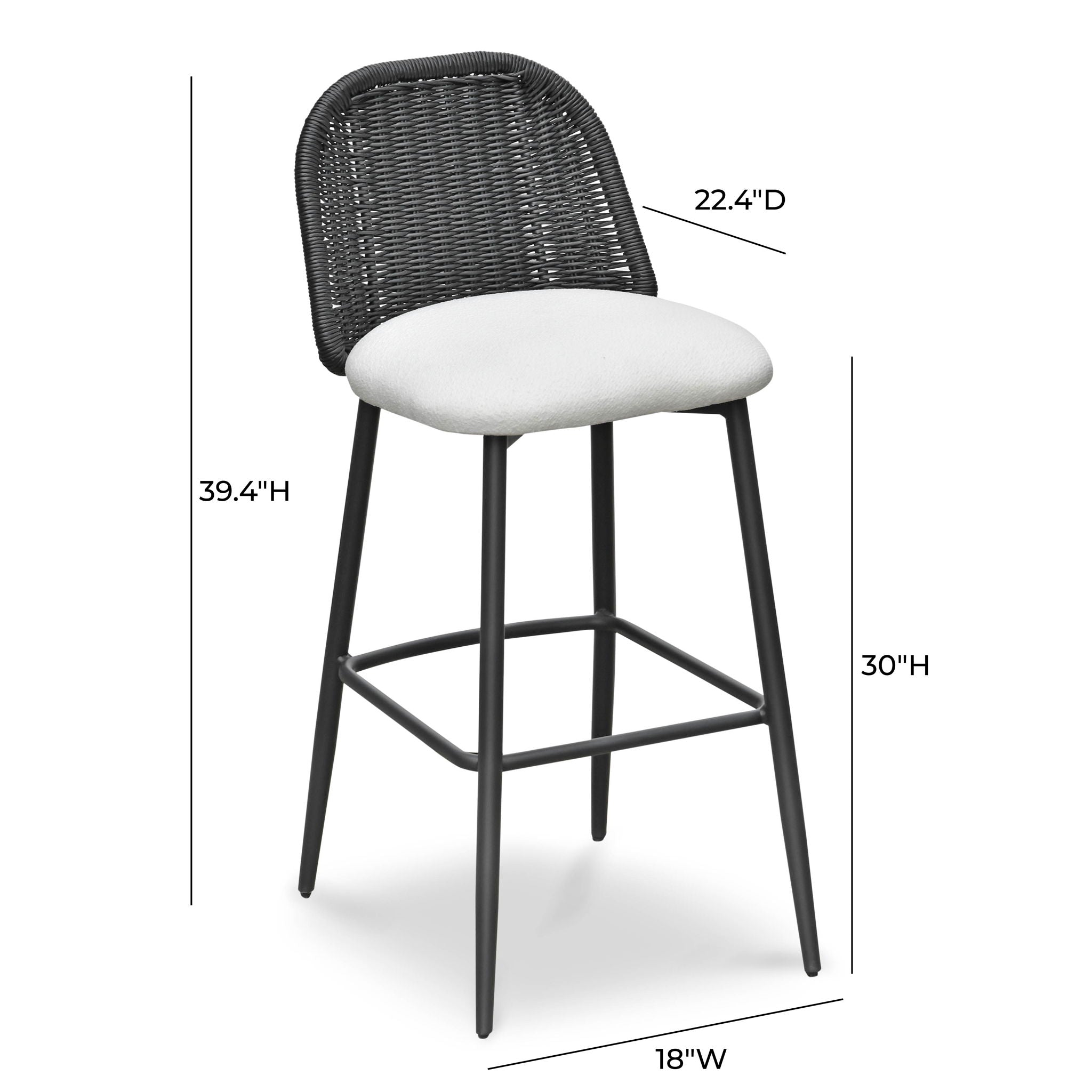 Alexa - Outdoor Barstool