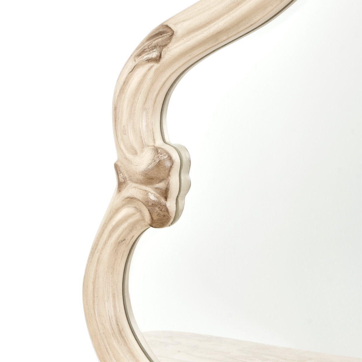 Platine de Royale - Dresser Mirror - Champagne - Best Buy Furniture