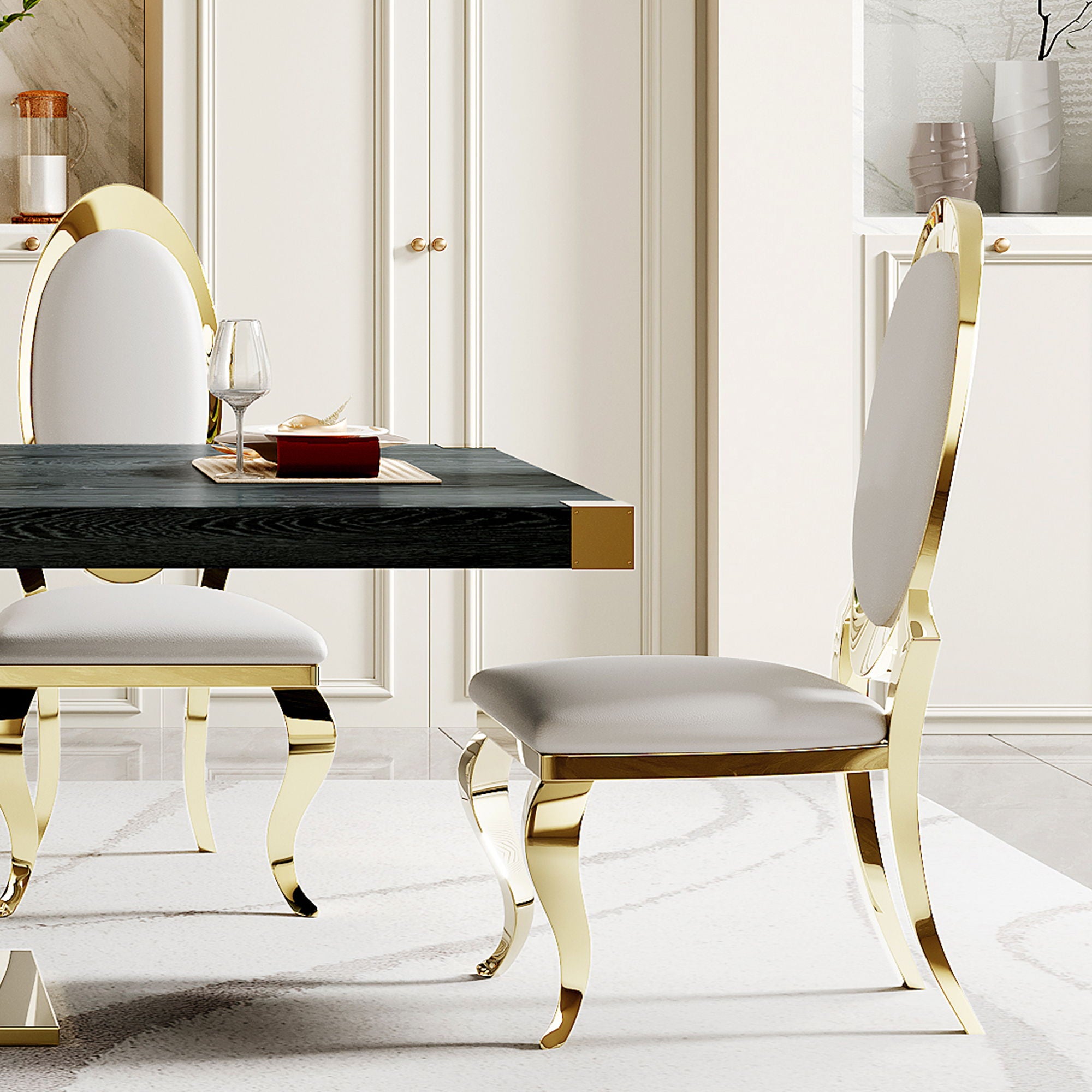 Top Dining Table With Finish Corner