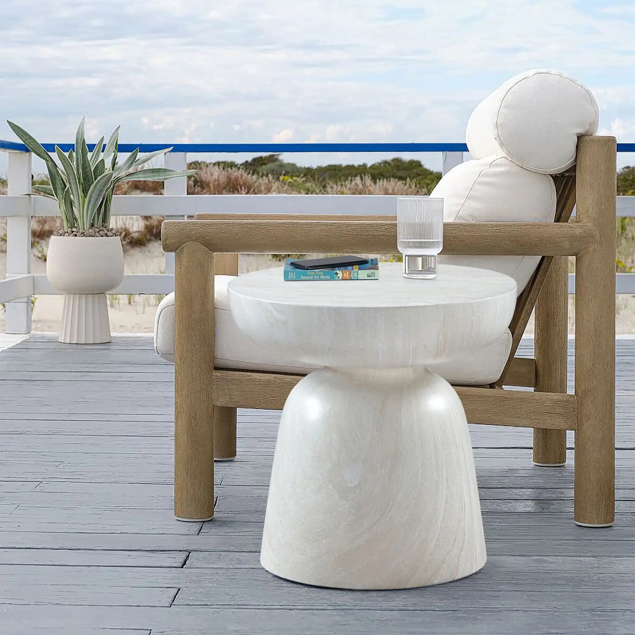 Avellino - Concrete End Table
