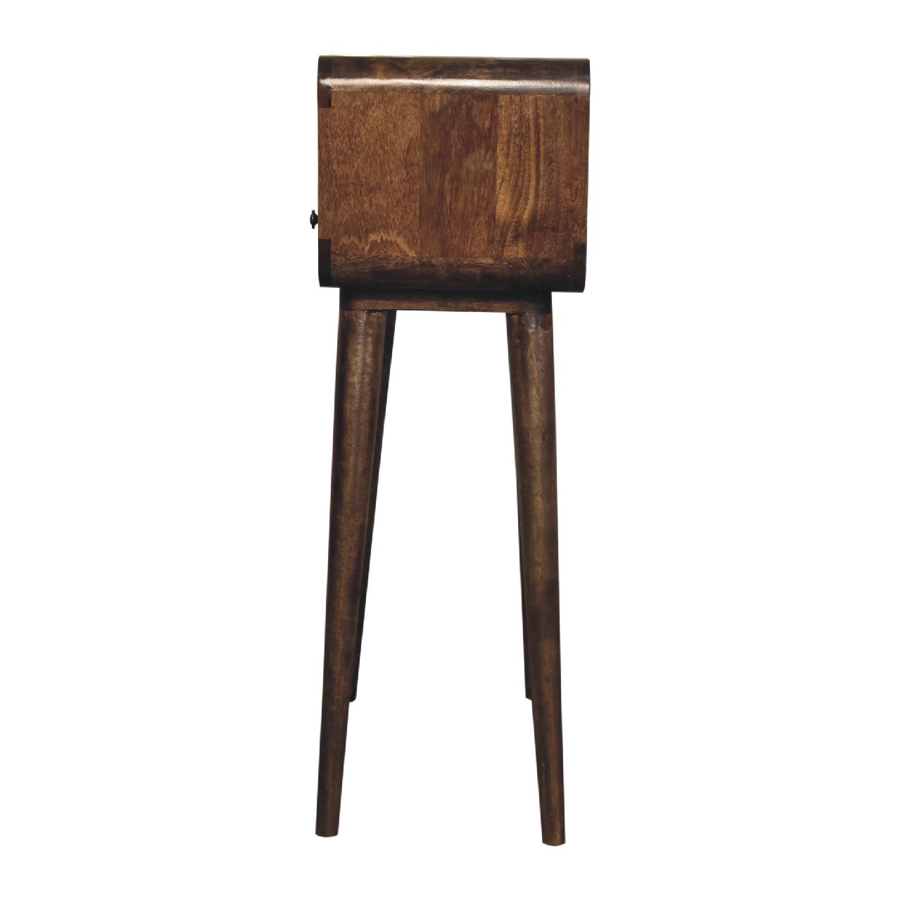 Solid Wood Curved Console Table