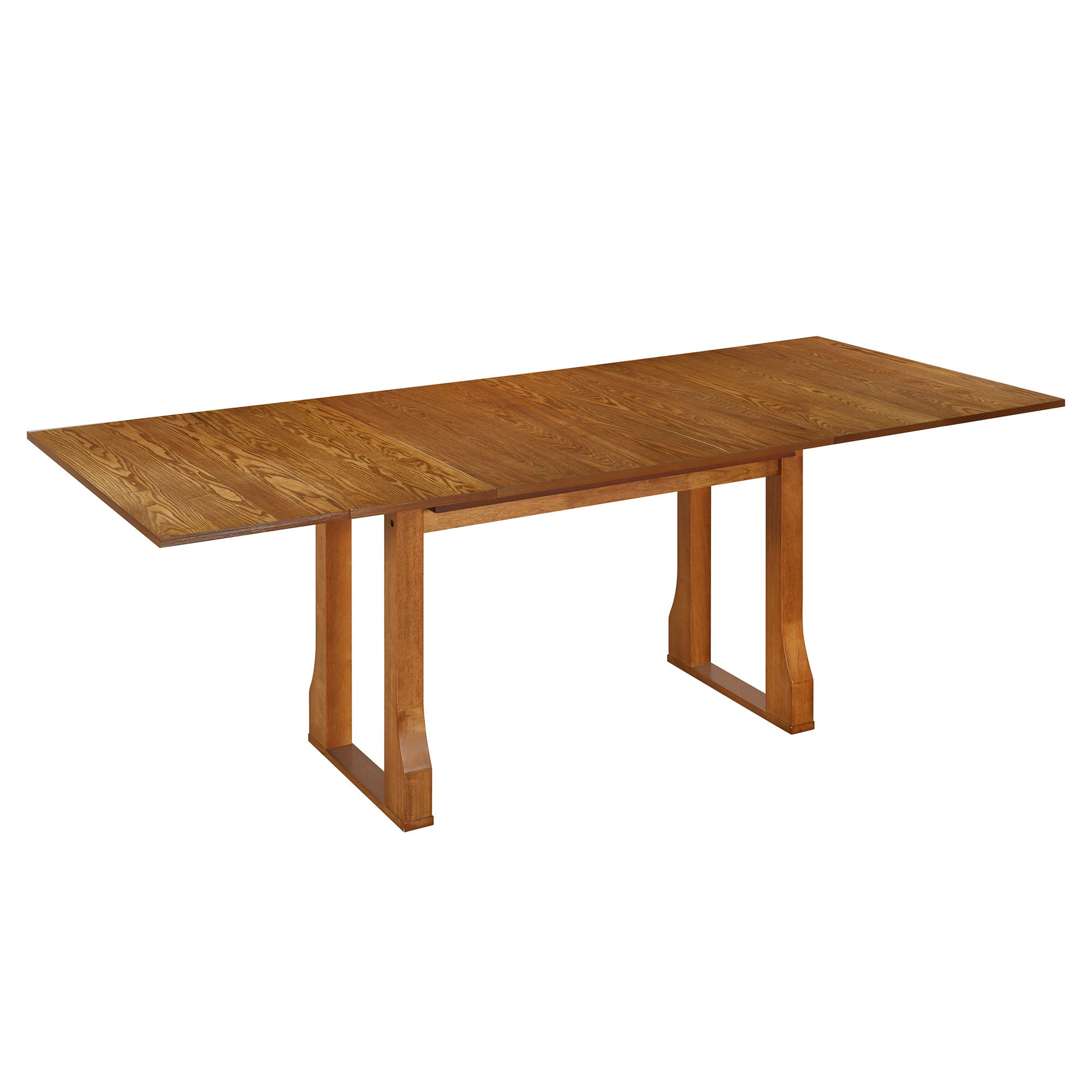 6 Piece Extendable Dining Table Set With 4 Wicker Back Upholstered Dining Chairs And Long Bench, 2 Removable Leaf