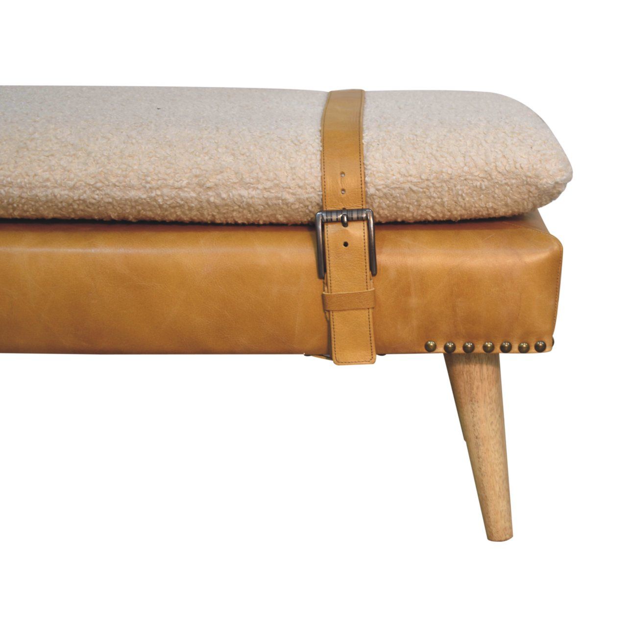 Buffalo - Hide Leather Bench