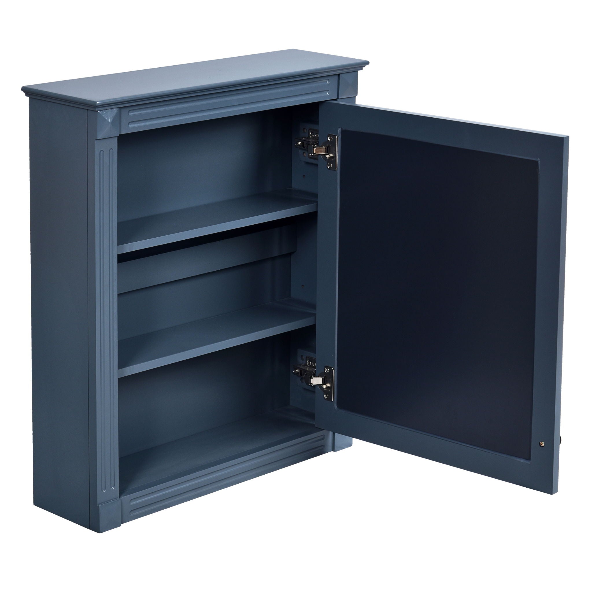 Wall Mounted Bathroom Storage Cabinet With Mirror, Medicine Cabinet With Height Adjustable Shelf