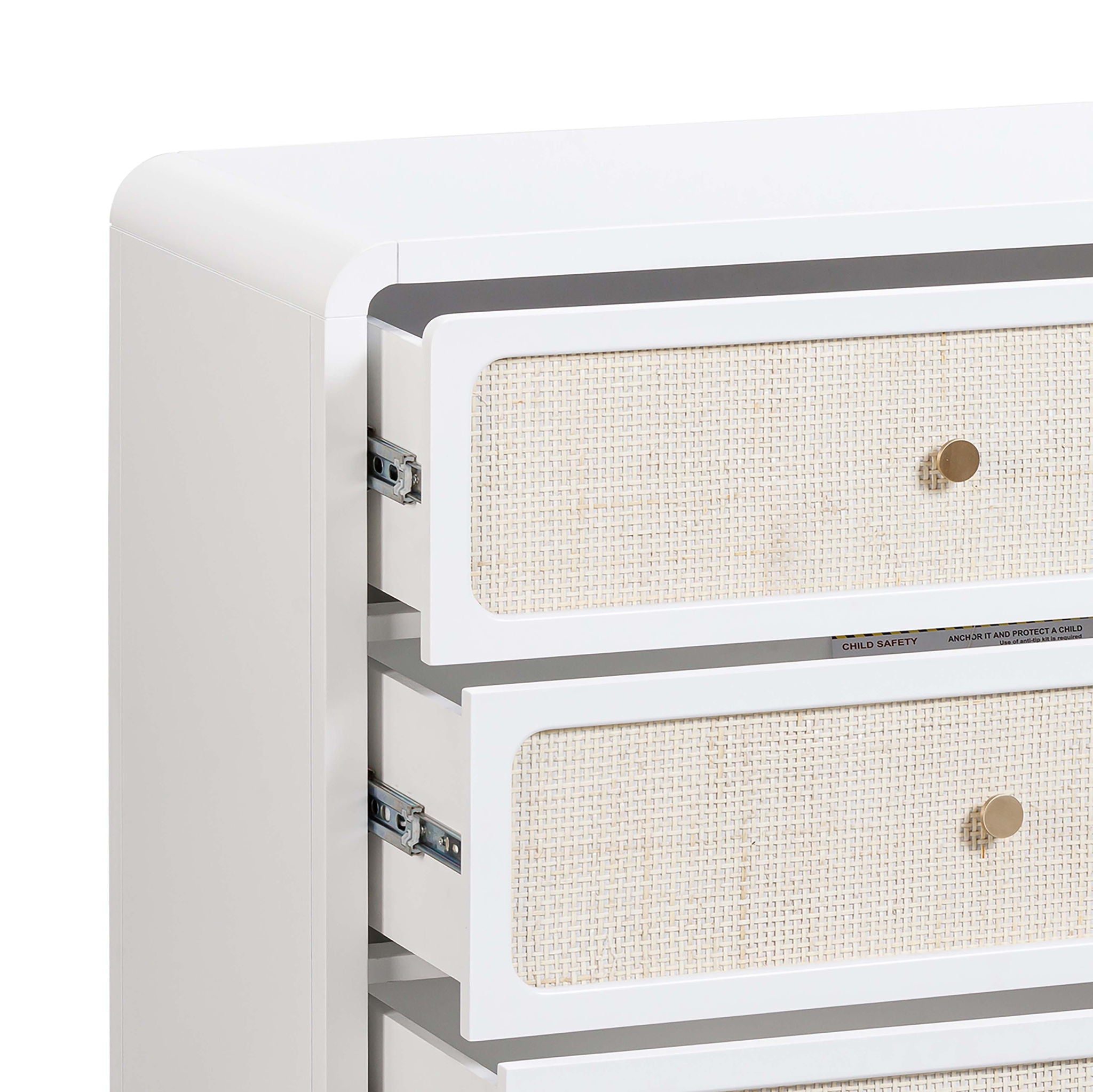 Patty - Rattan 6 Drawer Dresser