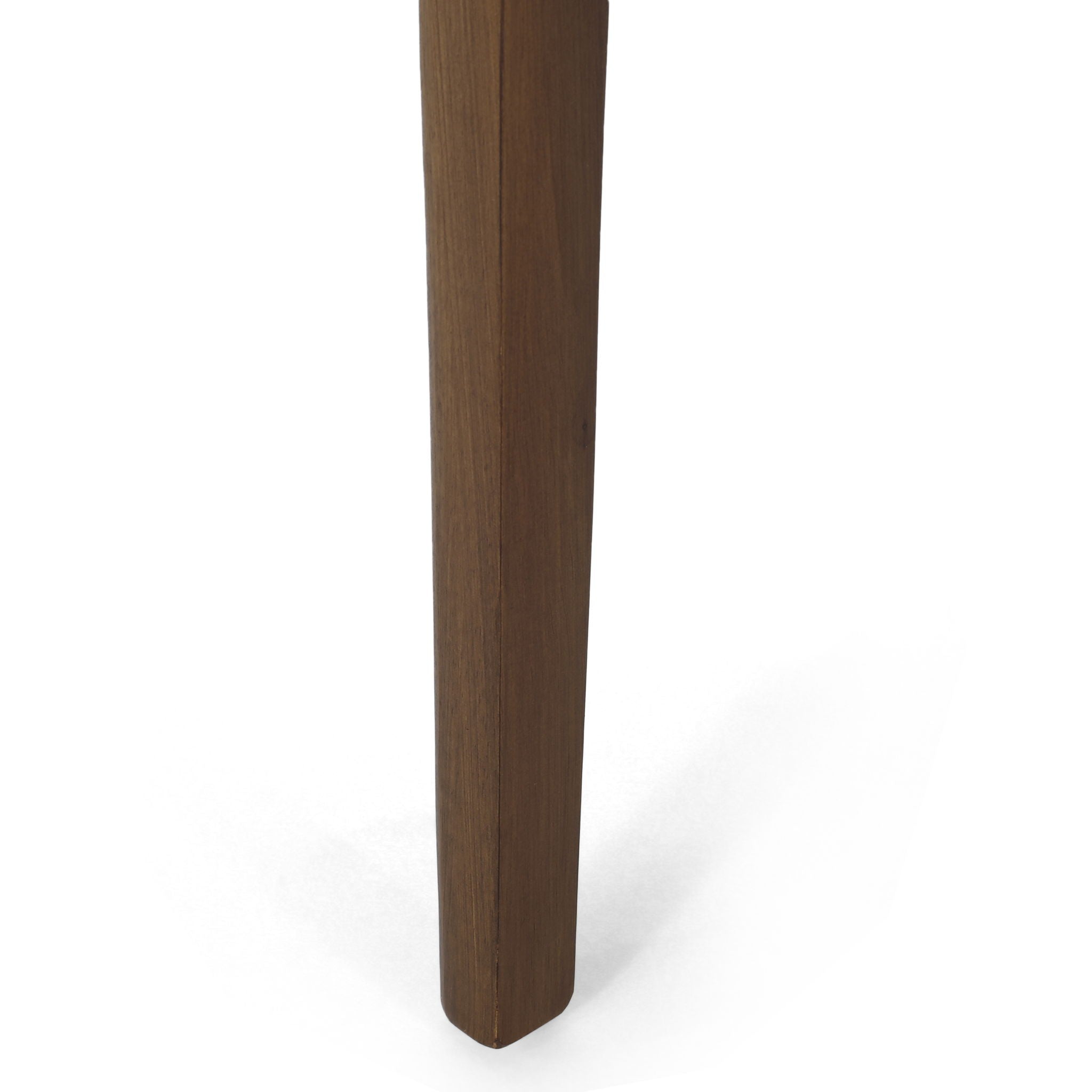 Modern Dining Chair With Upholstery - Dark Brown