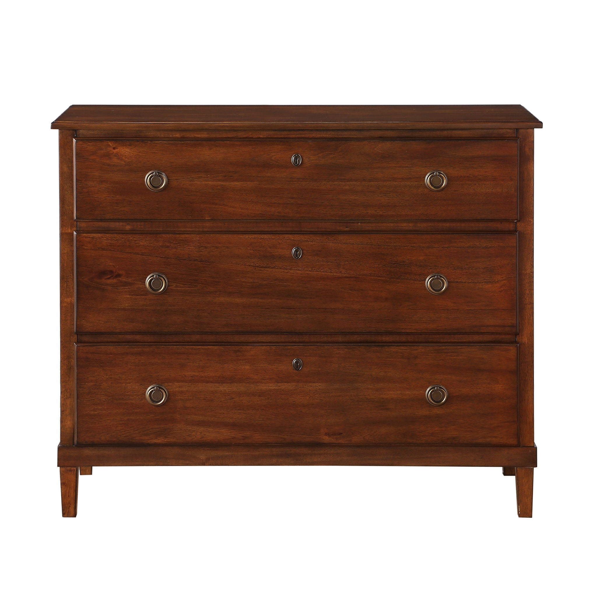 Chamberlin - 3 Drawer Dresser - Brown - Best Buy Furniture