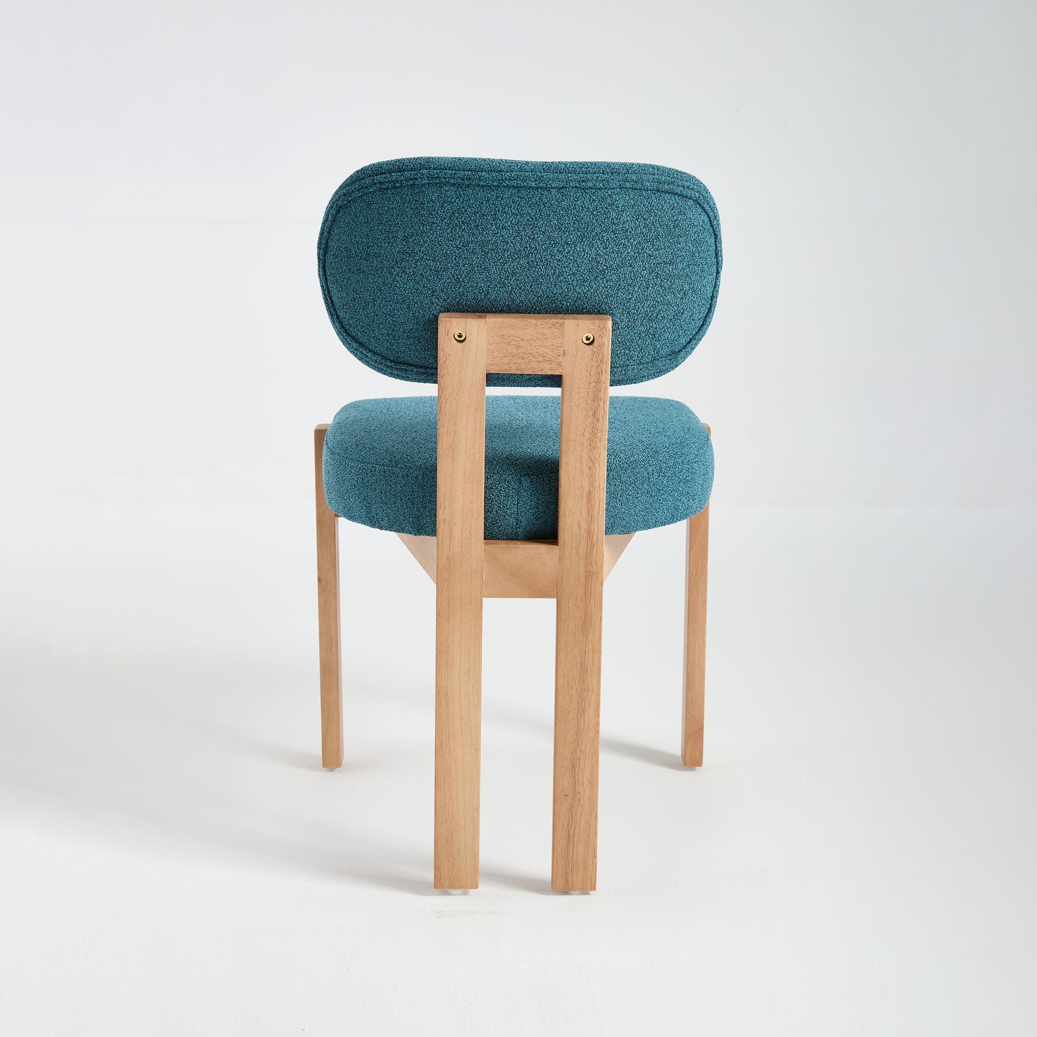 Dining Chairs With Ergonomic Backrest And Adjustable Feet (Set of 2)