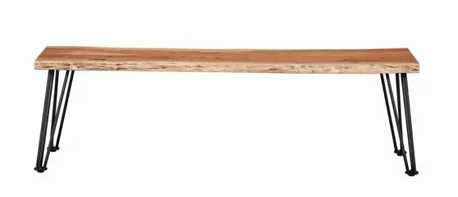 Sherman - Wood Dining Bench - Natural Acacia