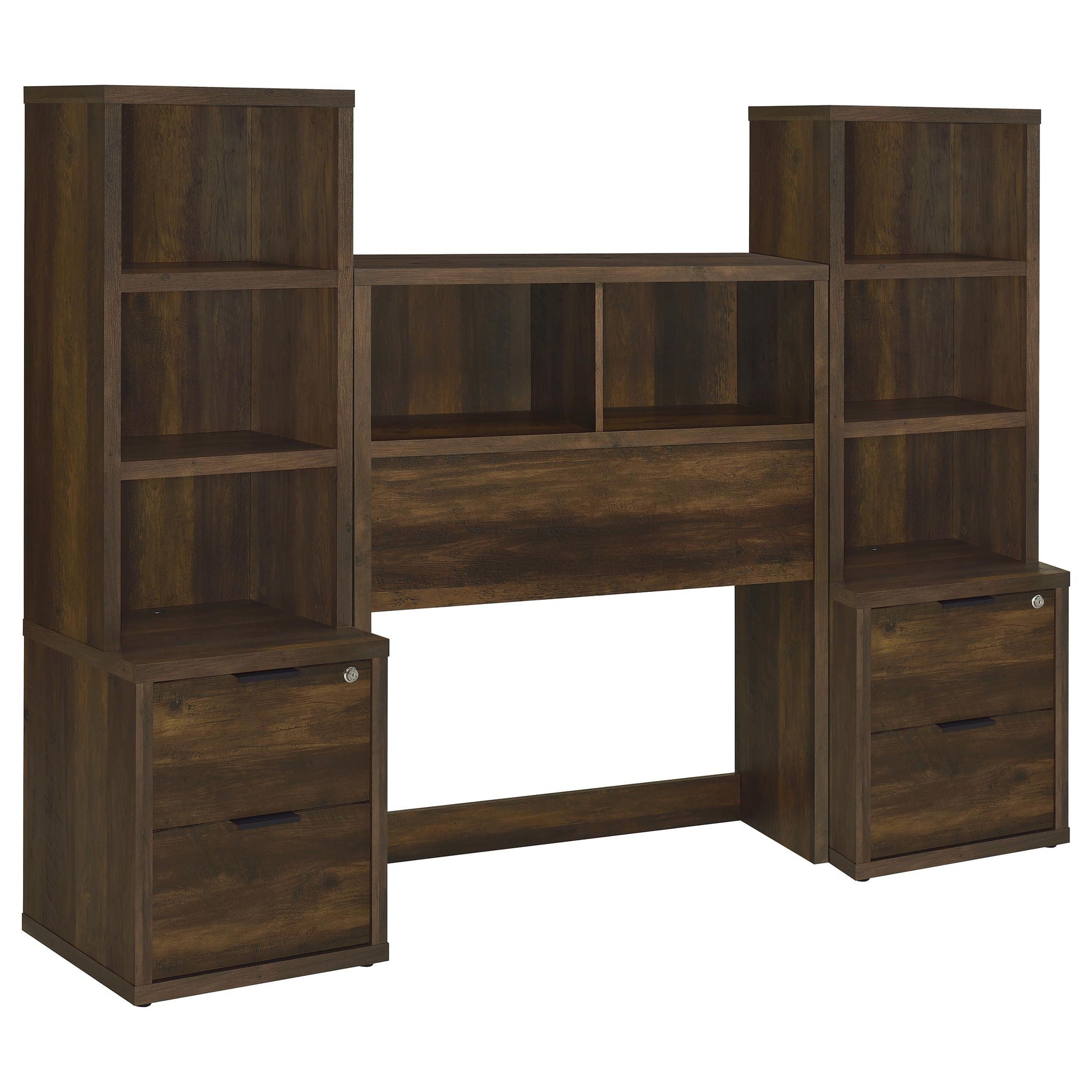 Geary - 3 Piece Bedroom Set With Bookcase Headboard