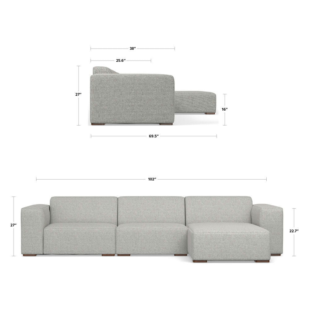 Rex - Handcrafted Sectional Sofa - Best Buy Furniture