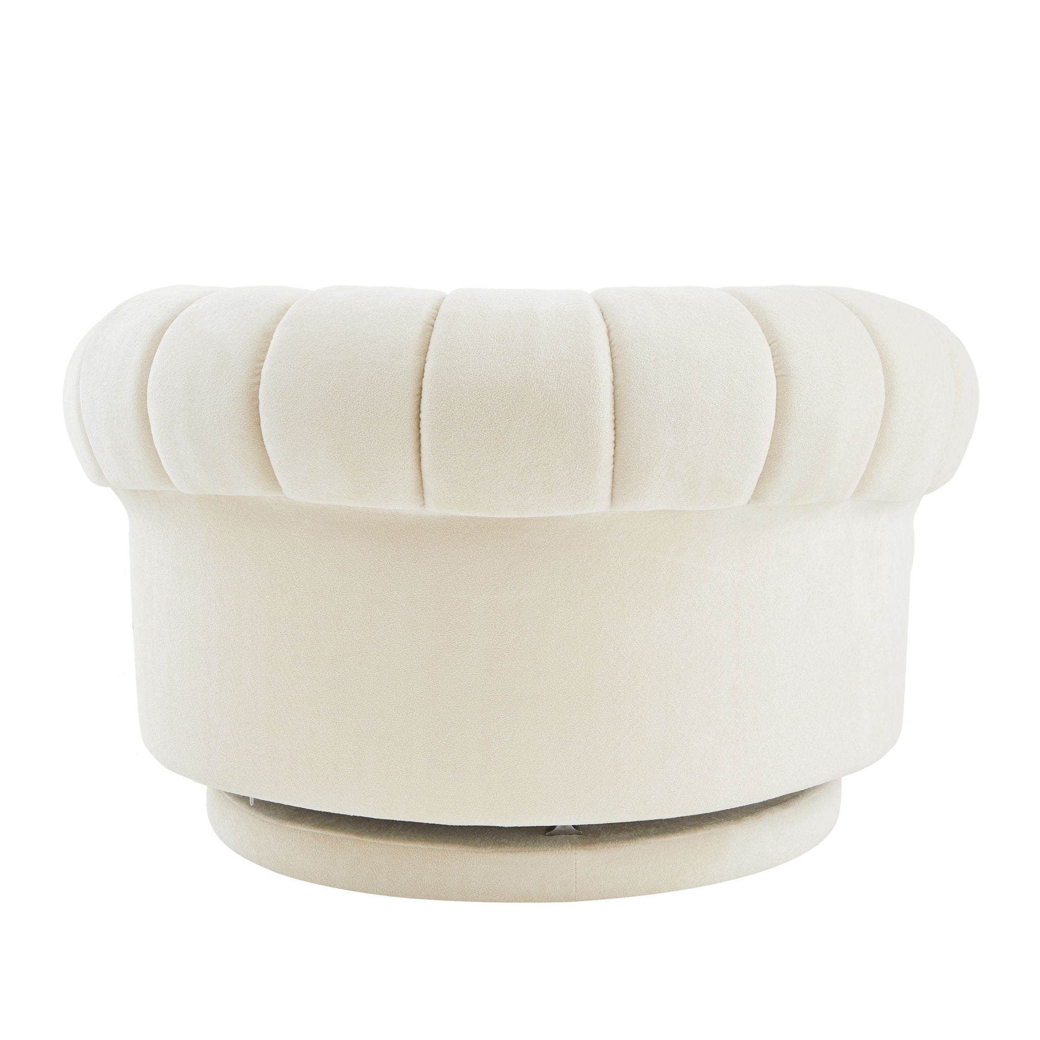 Round Swivel Accent Chair With Rotation