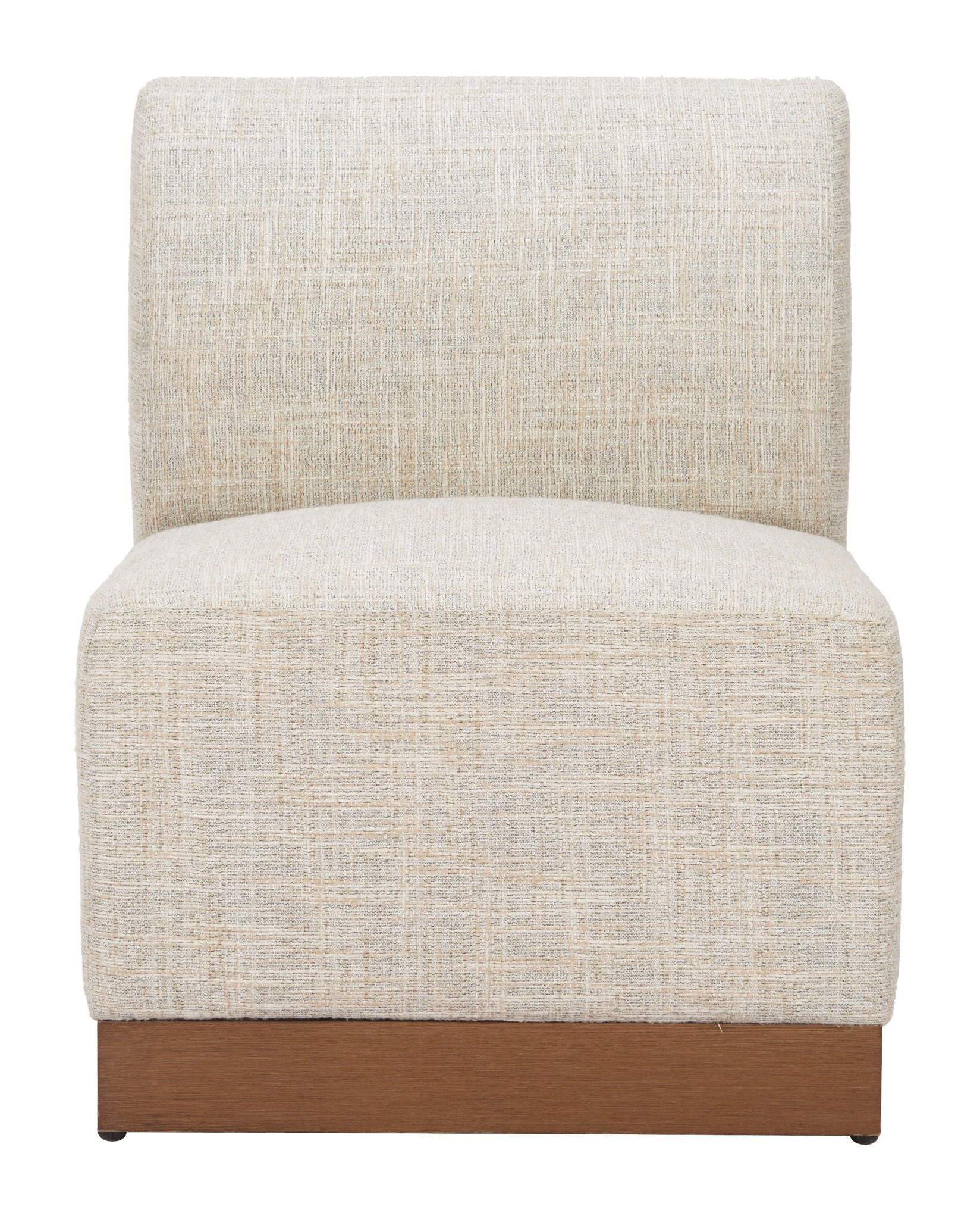 Christy - Armless Chair - Beige