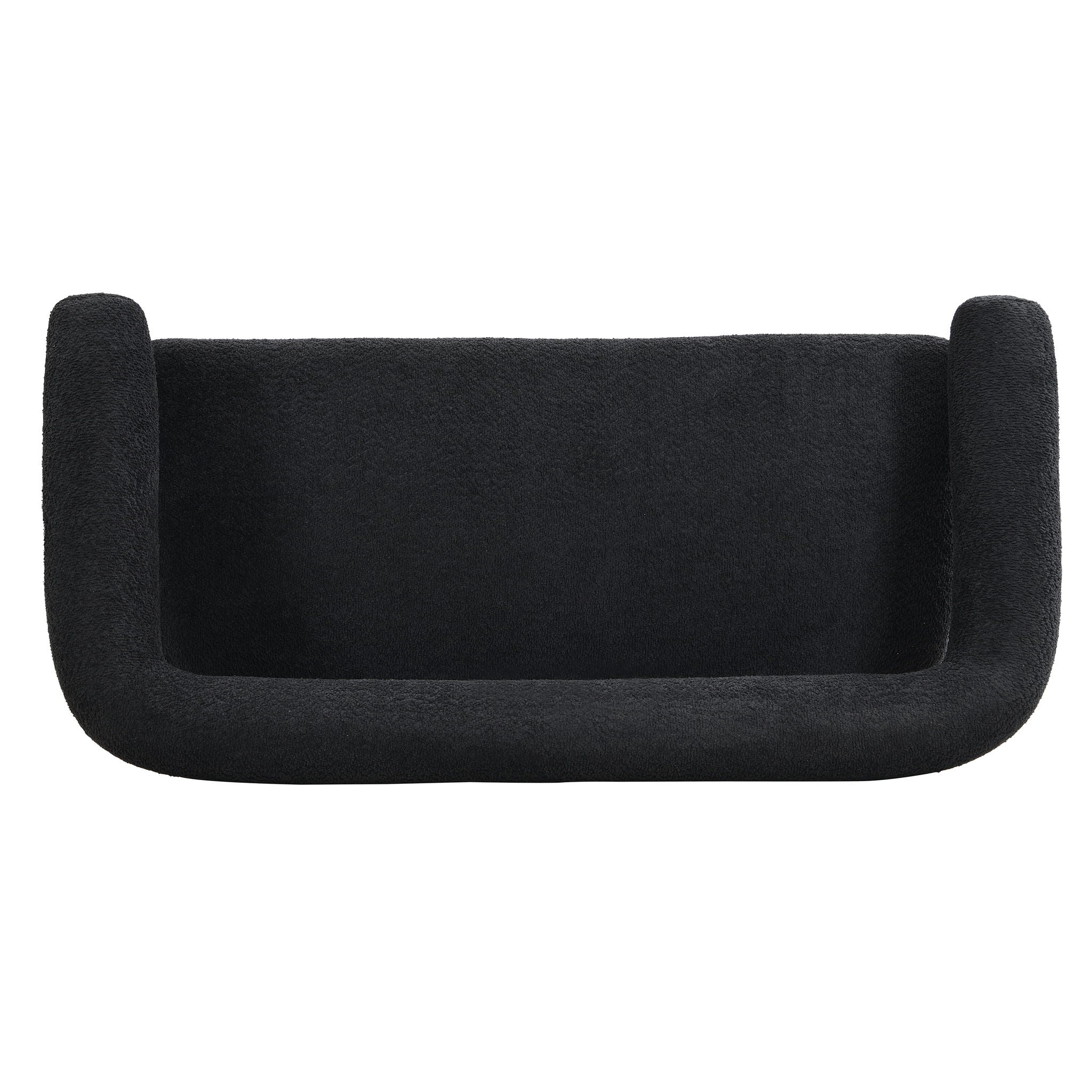 Modern Round Armrest Loveseat
