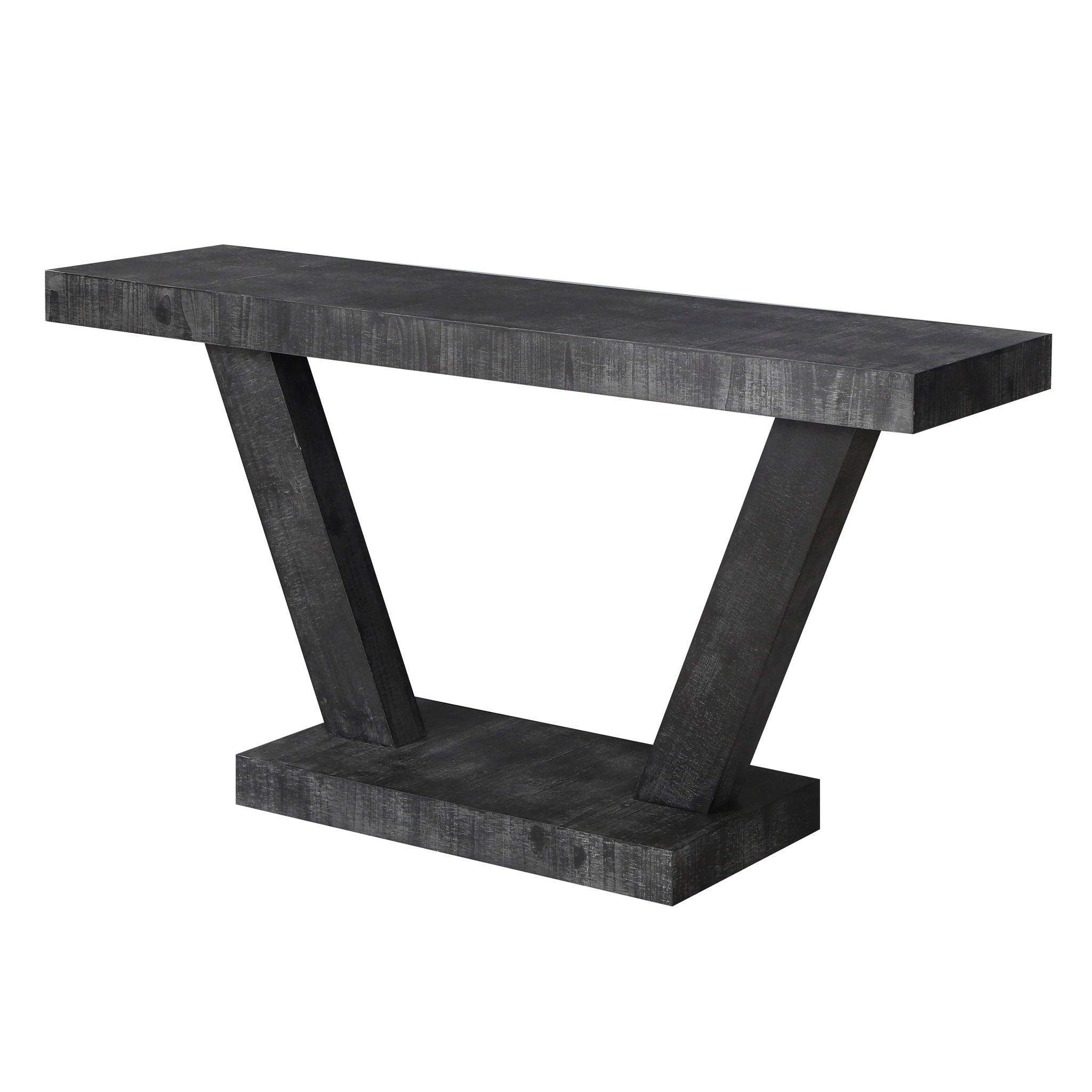Vintage Distressed Wood Entryway Bench With 2 Tier Storage Cabinet