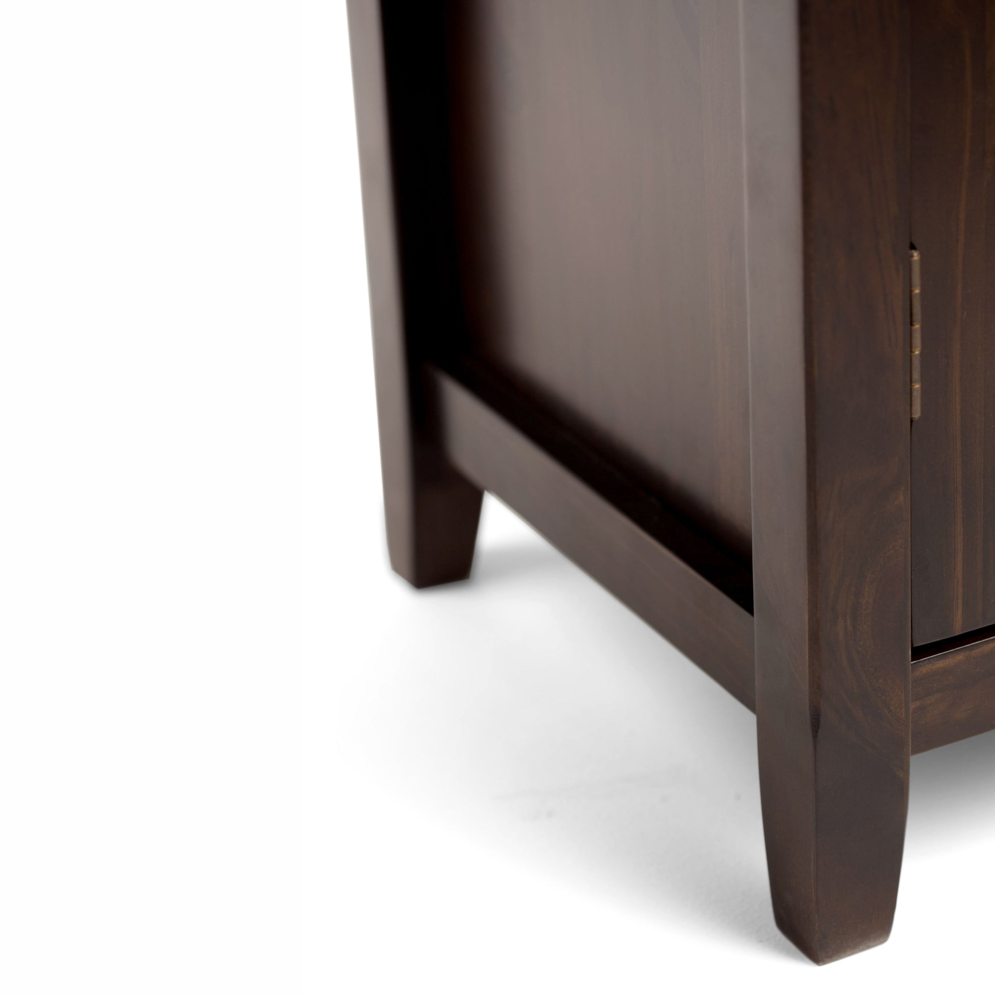 Burlington - Medium Storage Cabinet - Mahogany Brown - Best Buy Furniture