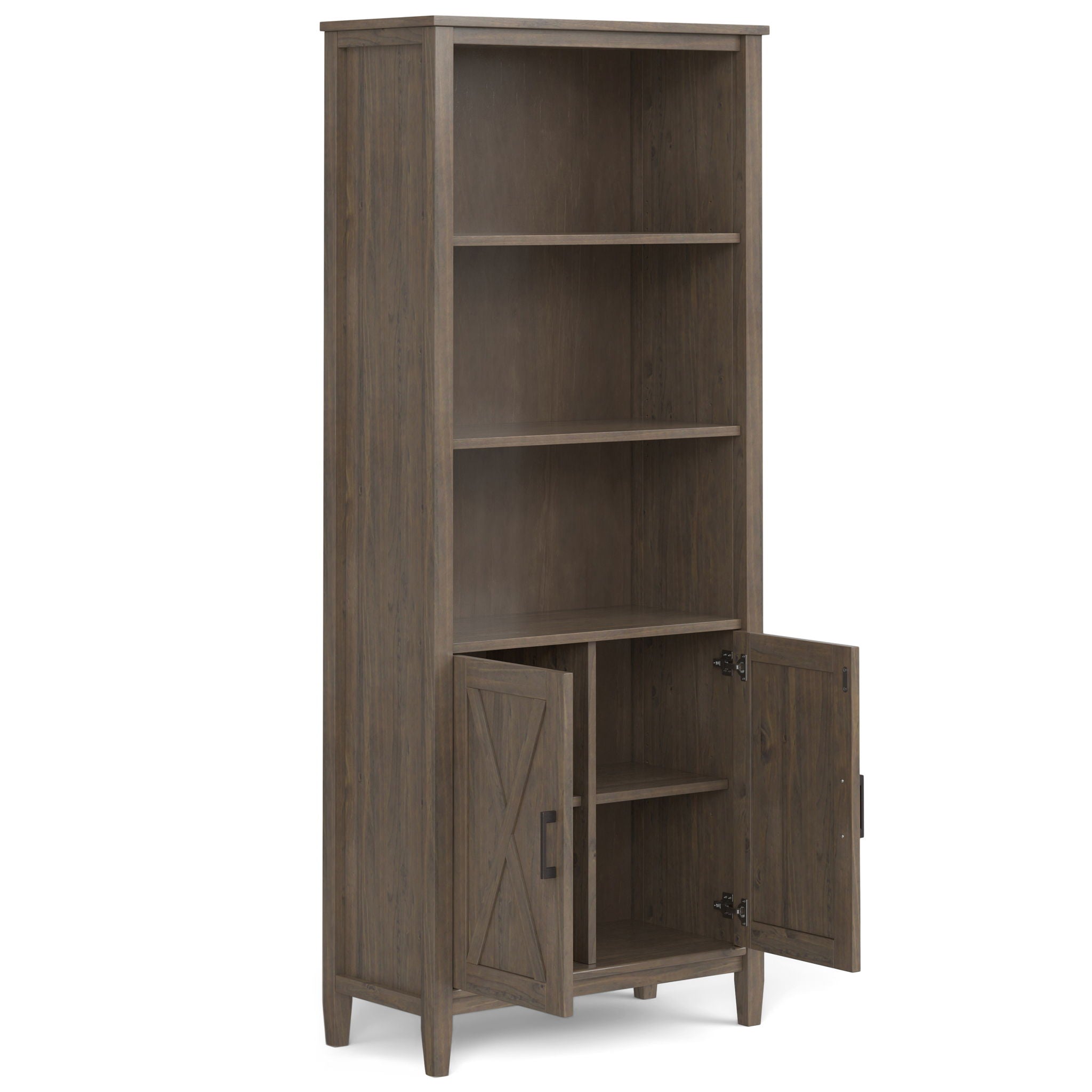 Ela - Bookcase - Smoky Brown - Best Buy Furniture