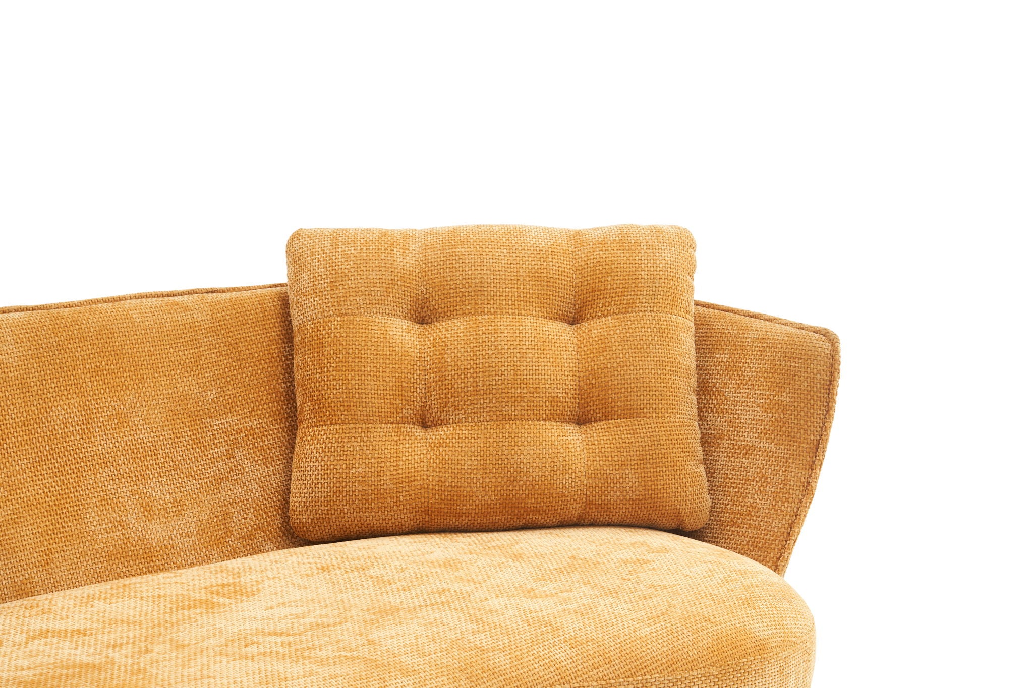 Loveseat Sofa, Upholstered Couch With Metal Legs