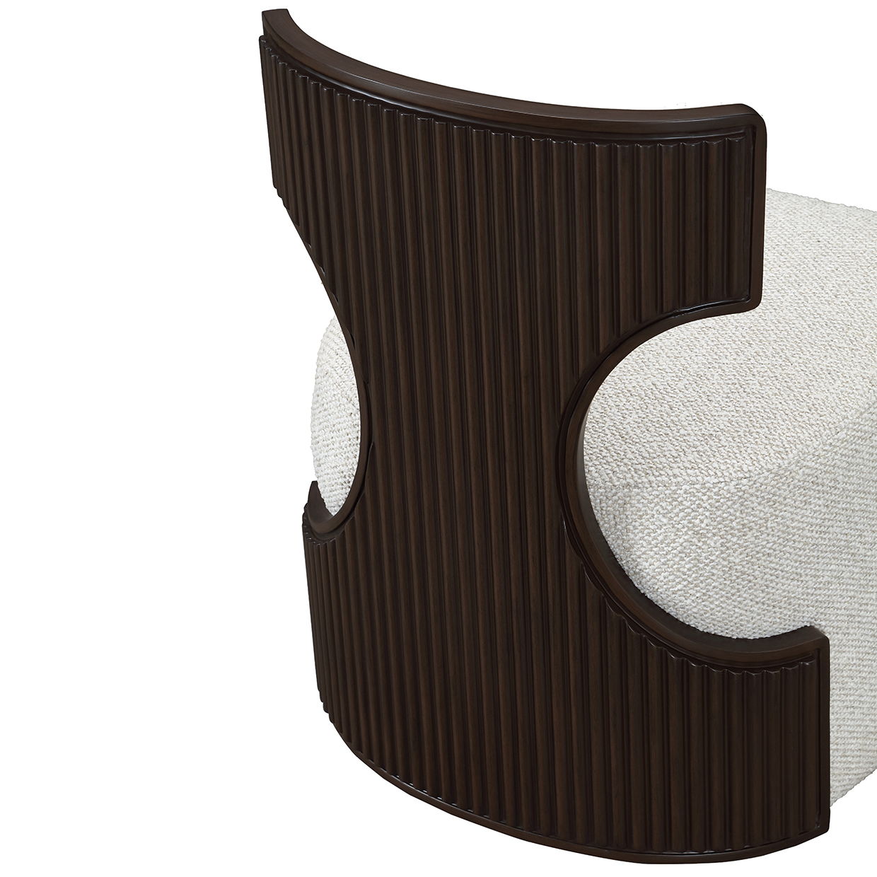 West Kensington - Vanity Chair - Buff / Medium Espresso