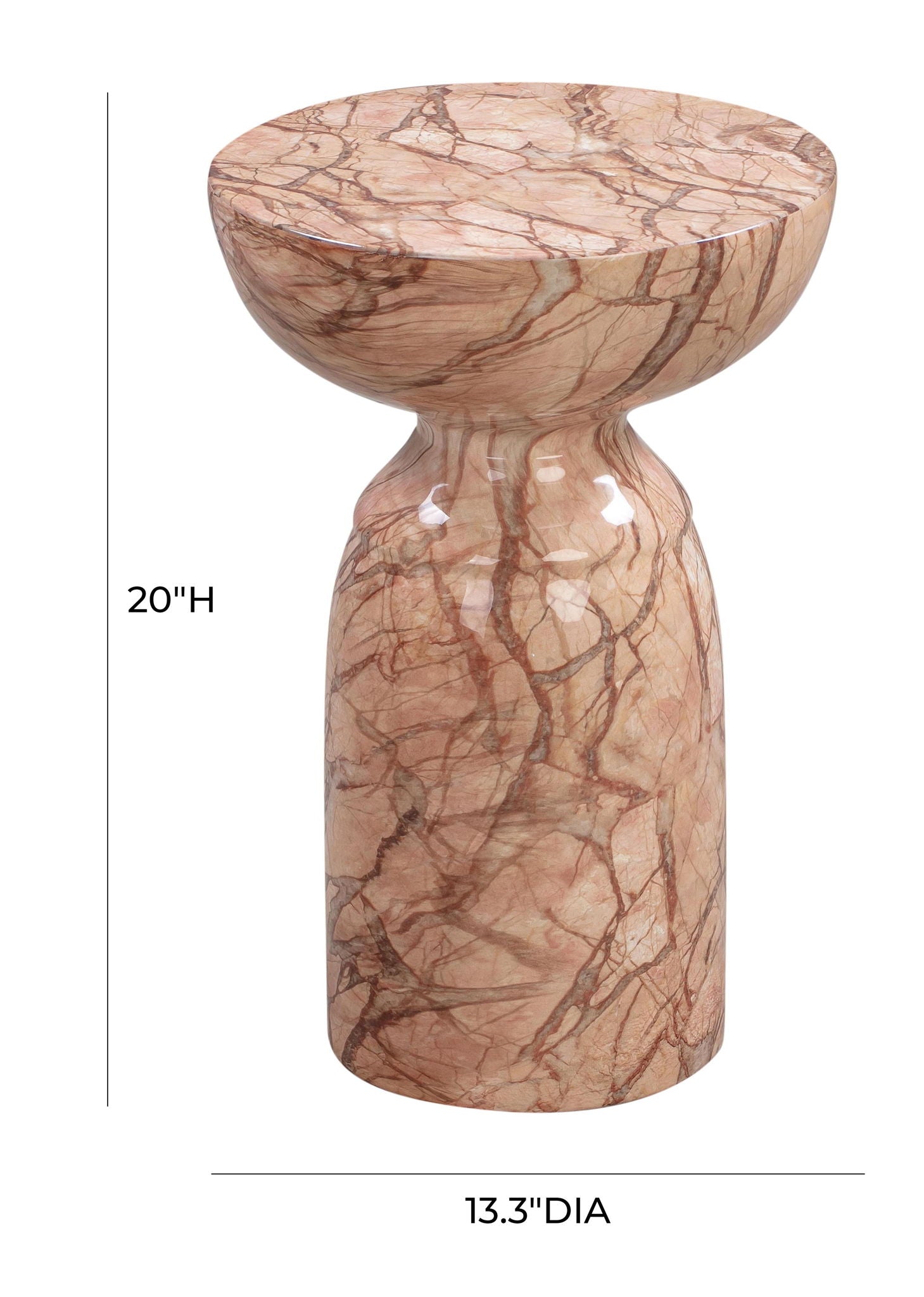 Rue - Marble Side Table