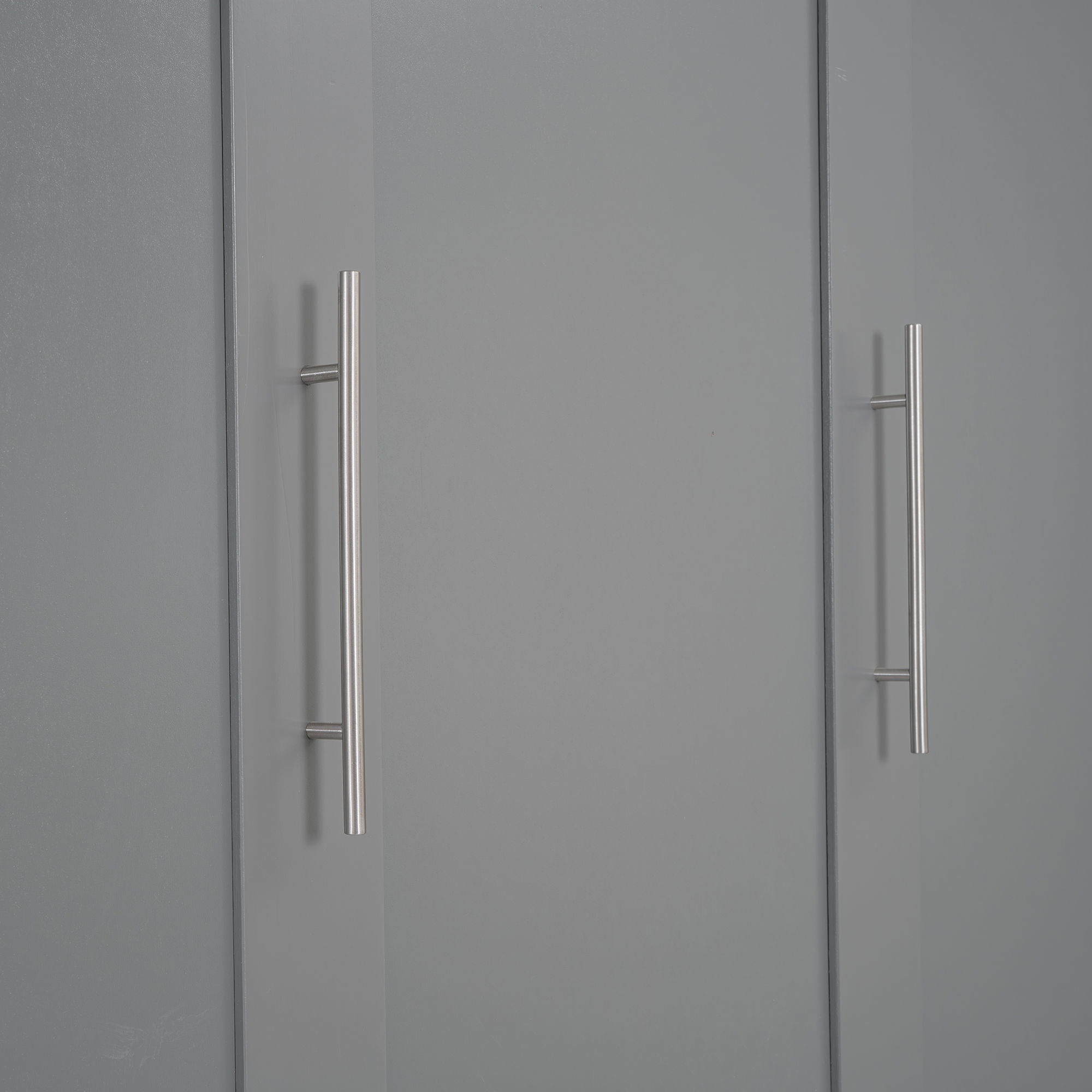 Wall Murphy Bed With Shelves And LED Lights