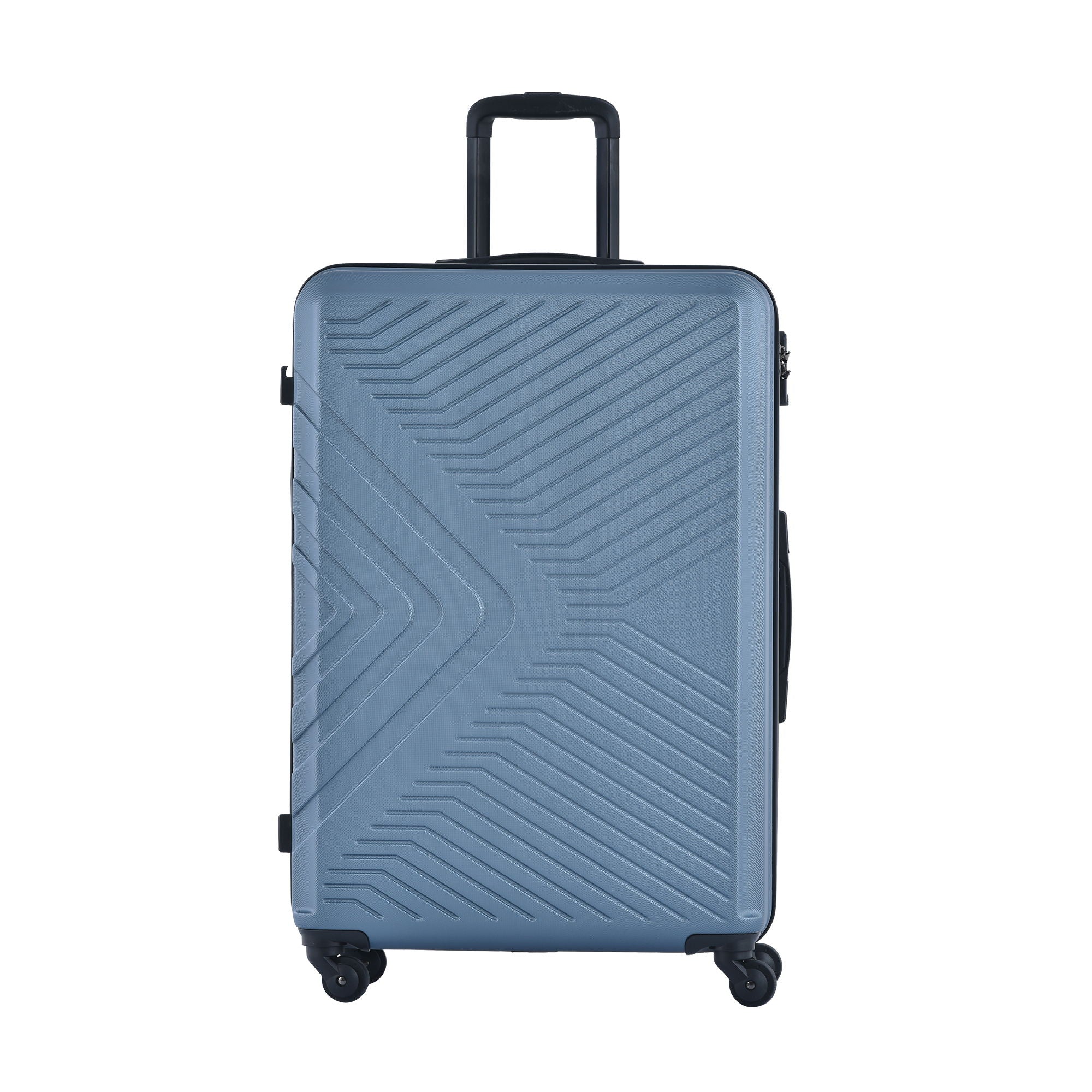 3 Piece Luggage Sets Lightweight Suitcase With Two Hooks, Spinner Wheels, Tsa Lock, Durable Hard Shell